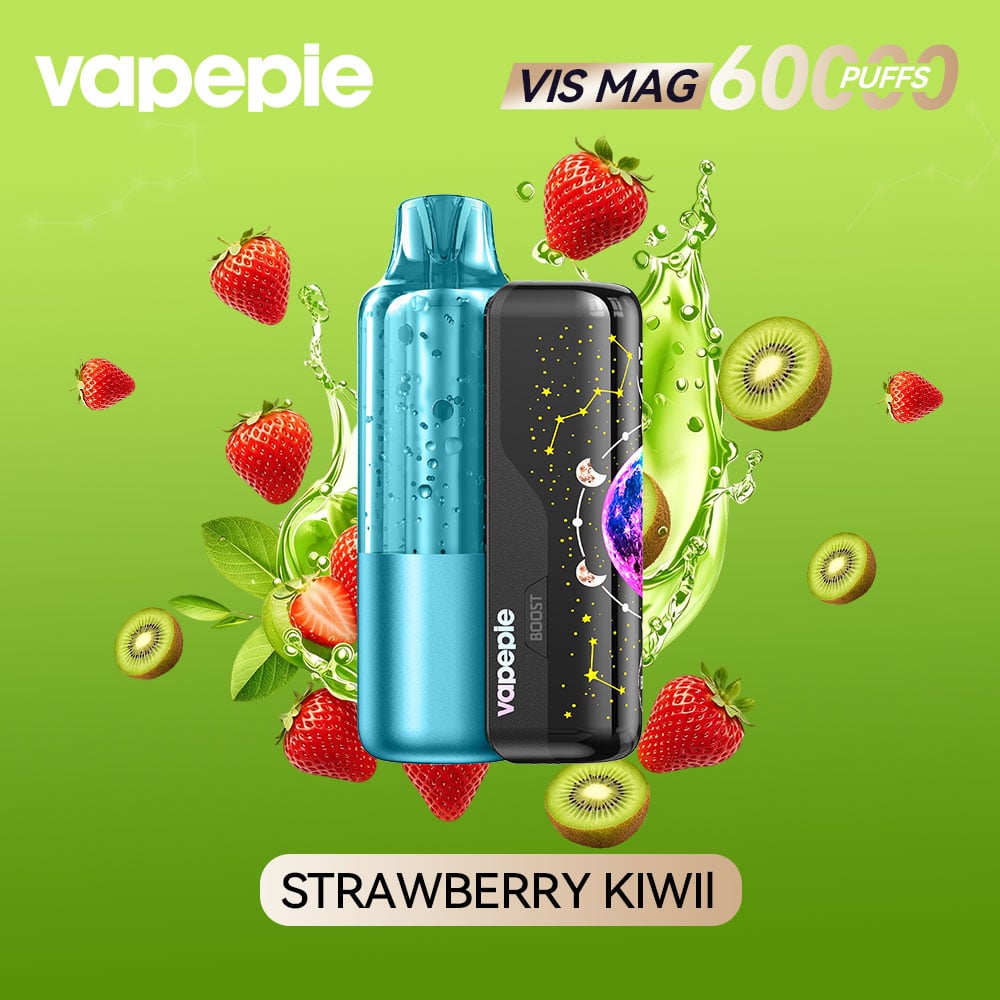 Nouveau modèle à pod remplaçable Vapepie VIS MAG 60 000 bouffées （Teneur en nicotine : 3 %）
