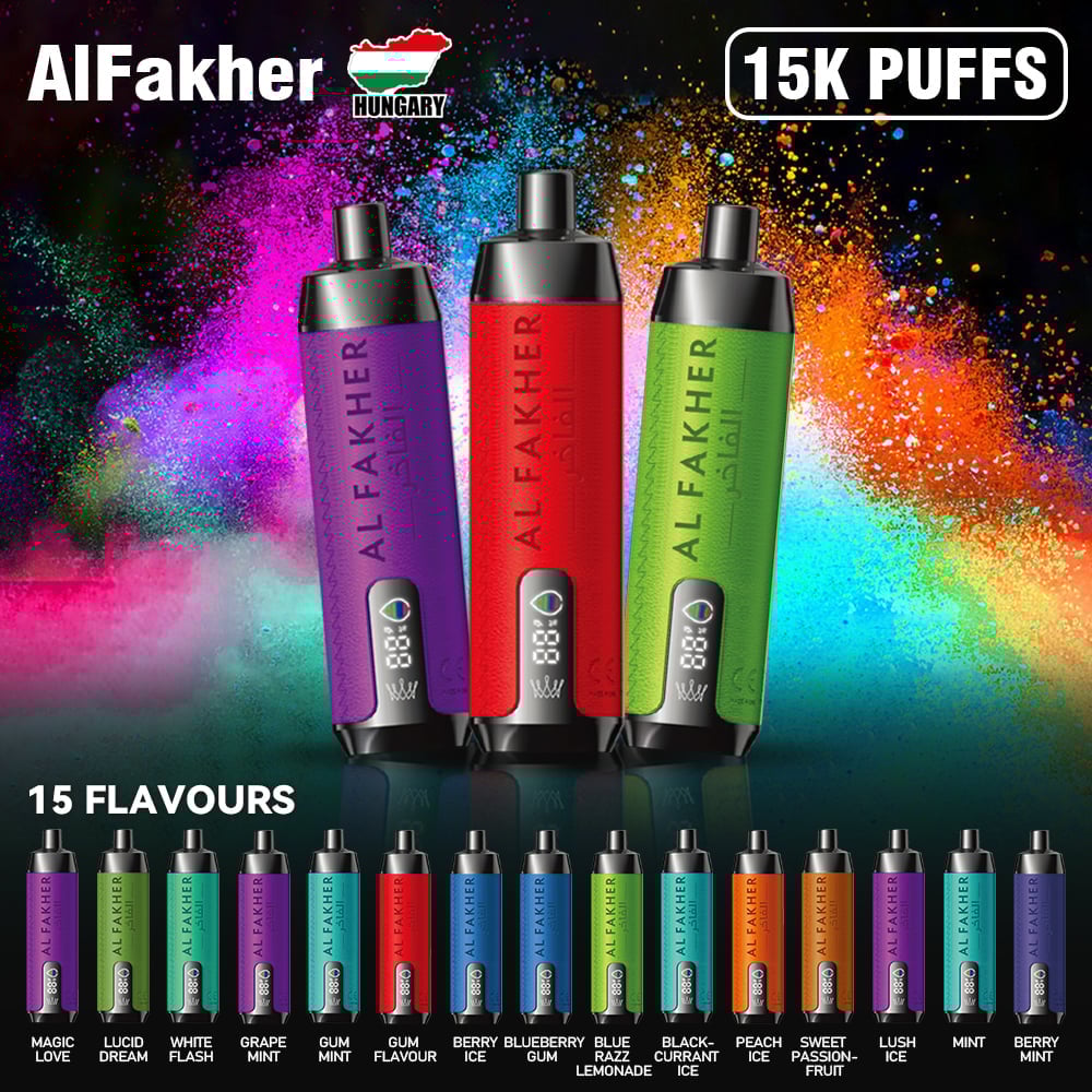 AL FAKHER 15000 Puff – Integrált Hookah Hanghatásokkal! ÉLVEZD A VALÓDI HOOKAH ÉLMÉNYT!