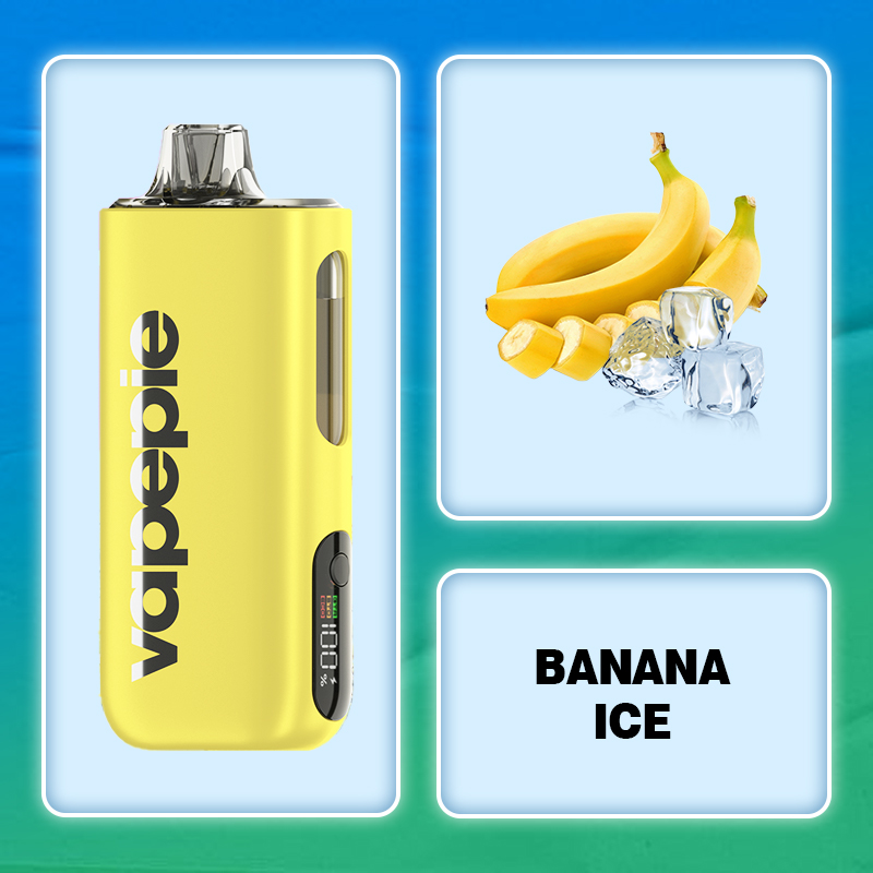 Banana Ice & VAPEPIE Max 40000 PUFFS