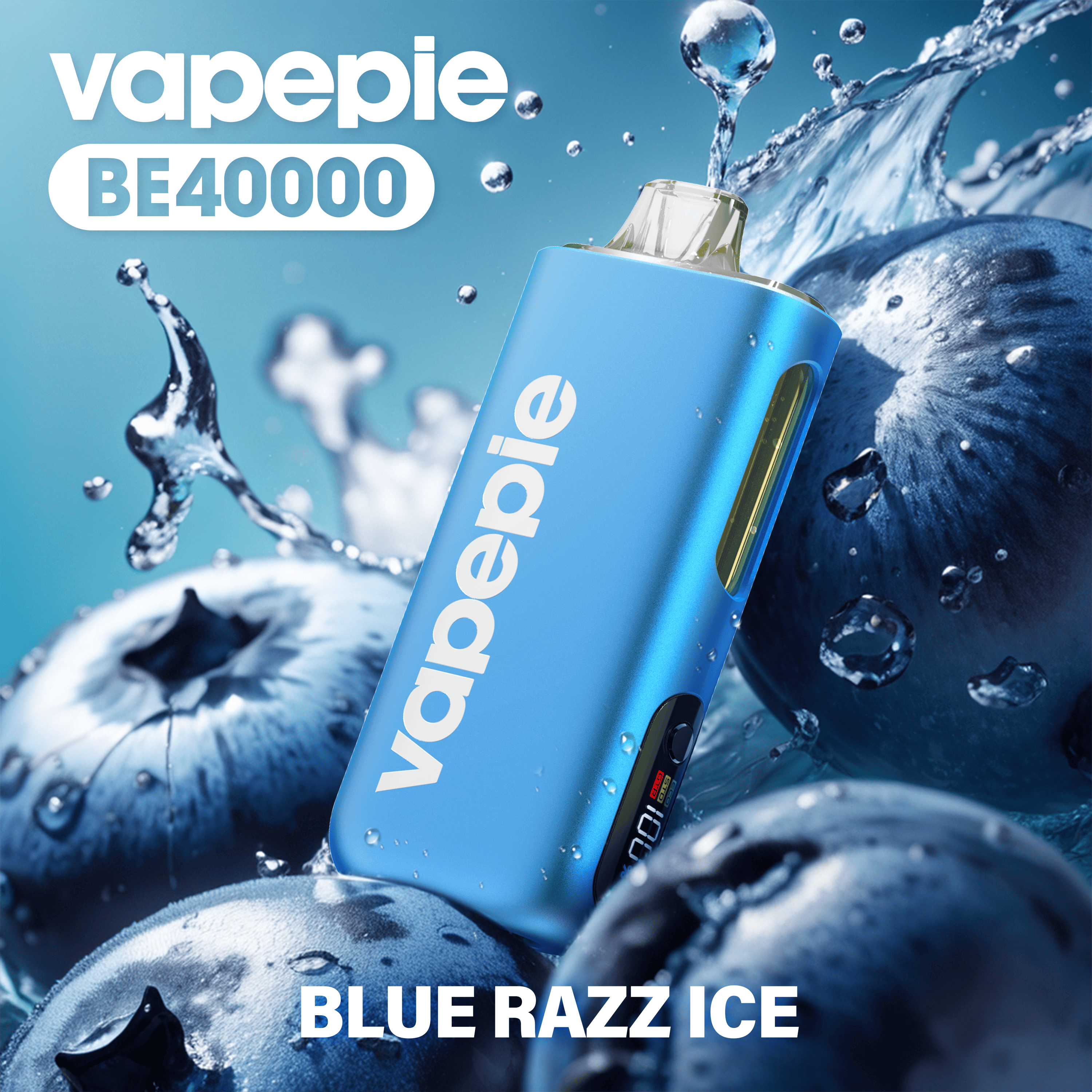 Áfonya jég íz & VAPEPIE Max 40000 PUFFS