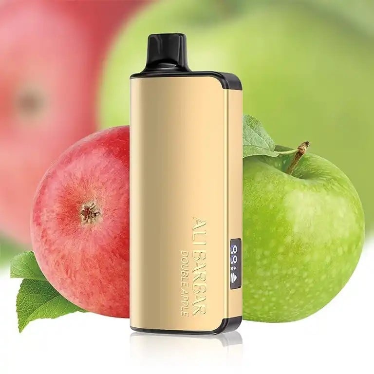 Double Apple Flavor Vape | ALIBARBAR INGOT 9000 PUFFS