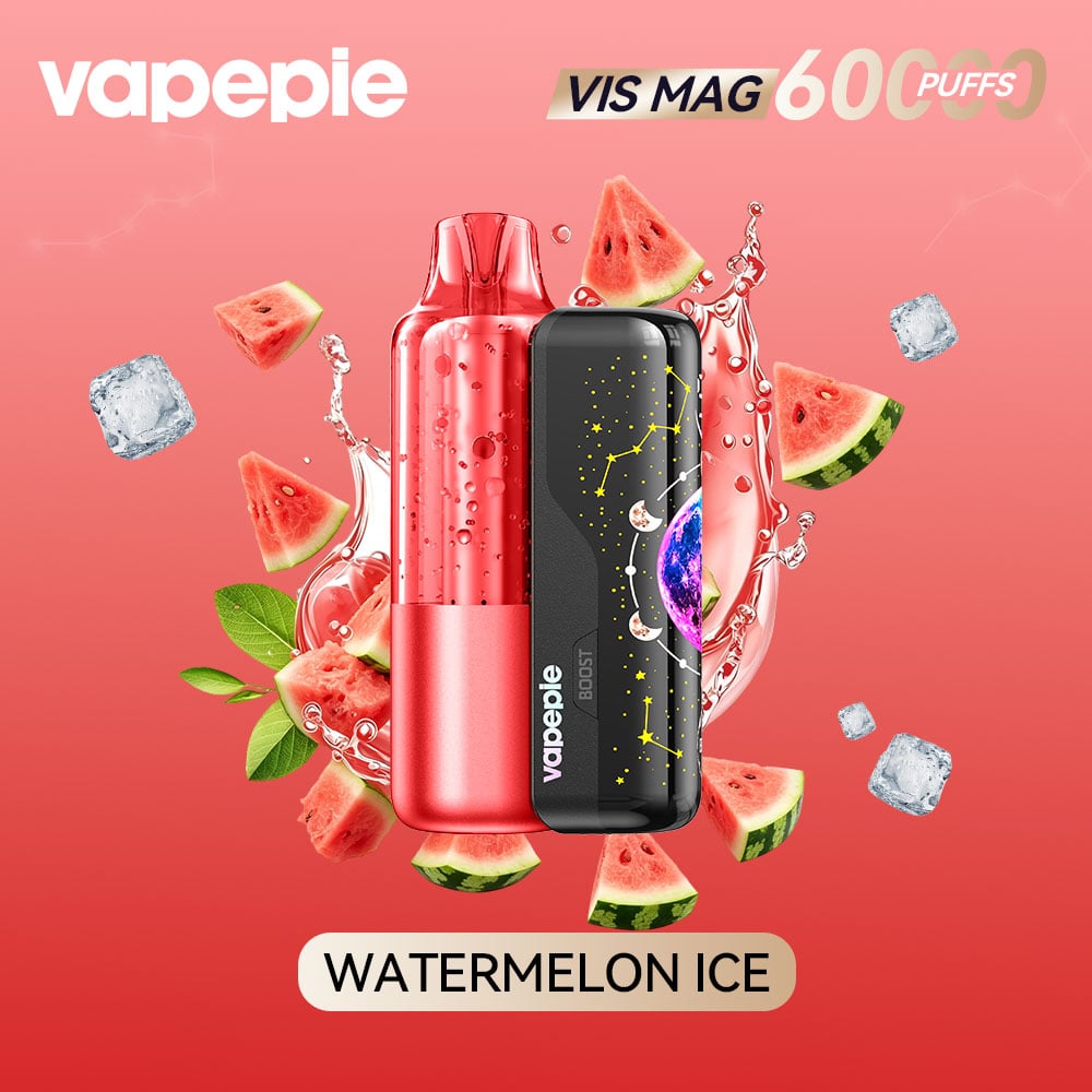 Nouveau modèle à pod remplaçable Vapepie VIS MAG 60 000 bouffées （Teneur en nicotine : 3 %）