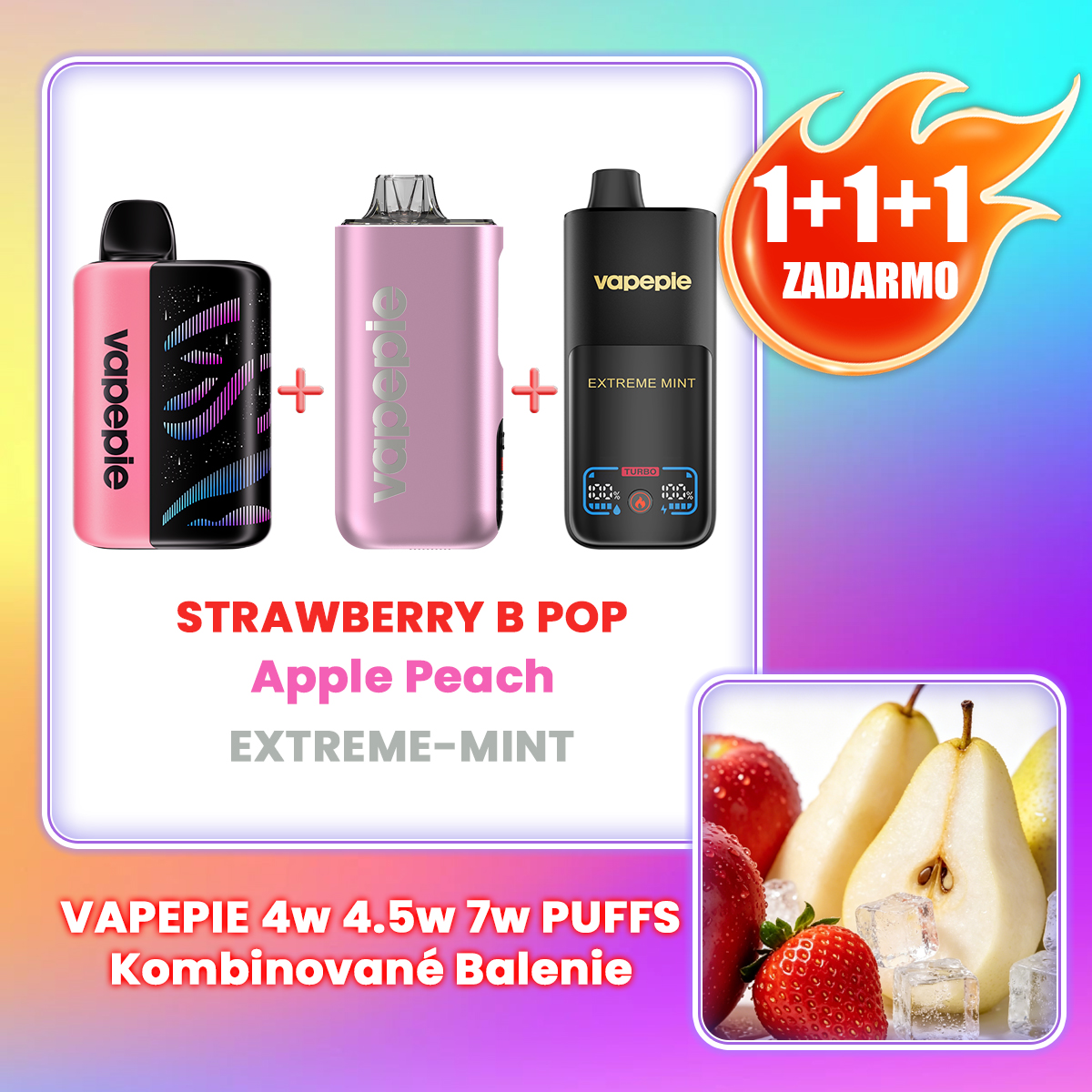 VAPEPIE 30000 + 40000 + 45000 + 70000 detail
