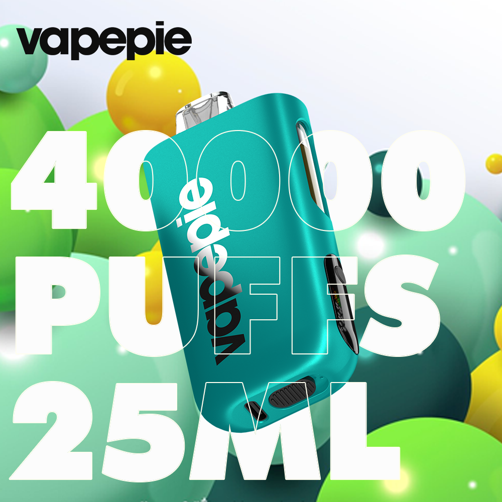 Măr acru cu gheață & VAPEPIE Max 40000 PUFFS