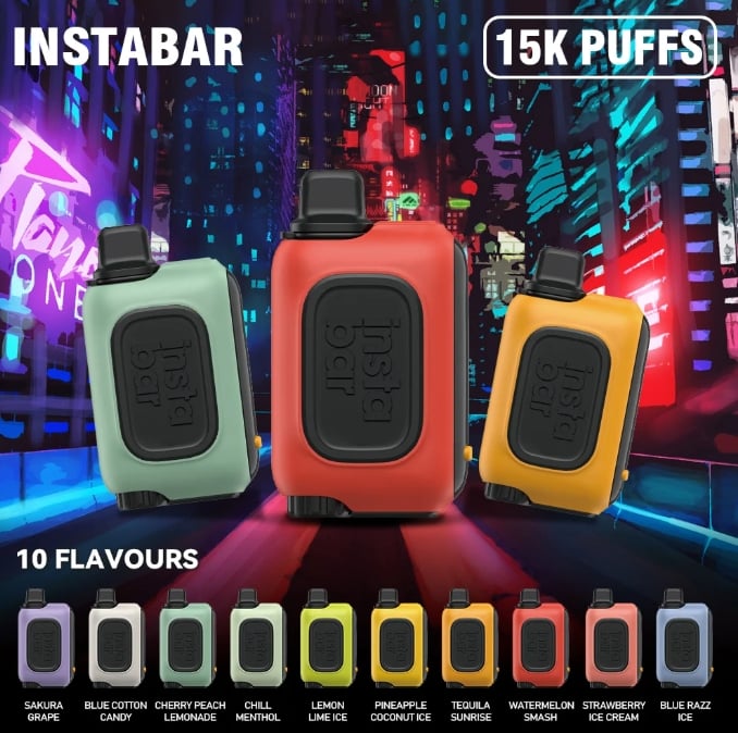 INSTABAR WT15000 PUFFS-Innováció és kényelem egy eszközben