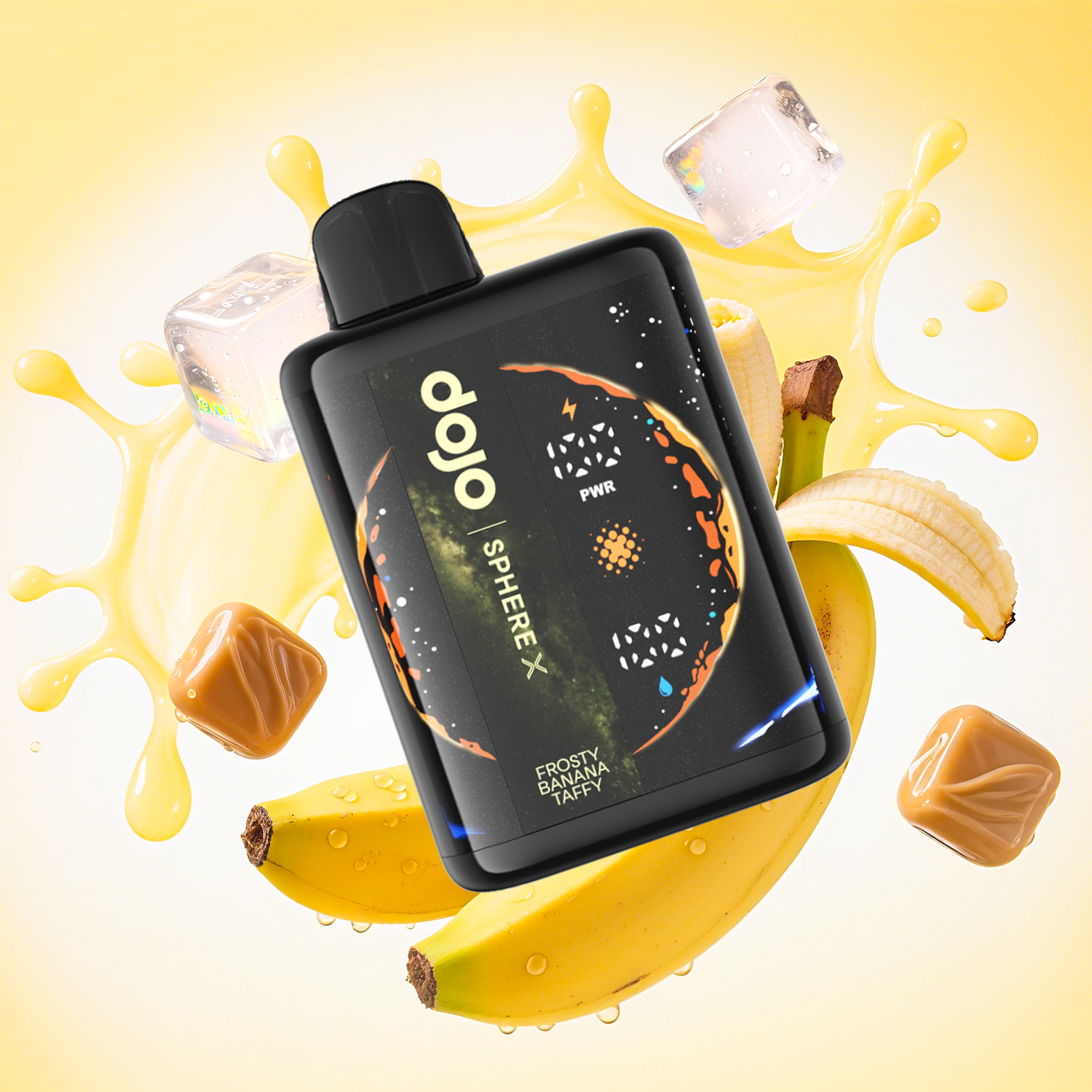 Dojo Sphere X 40000 Puffs-Frosty Banana Taffy