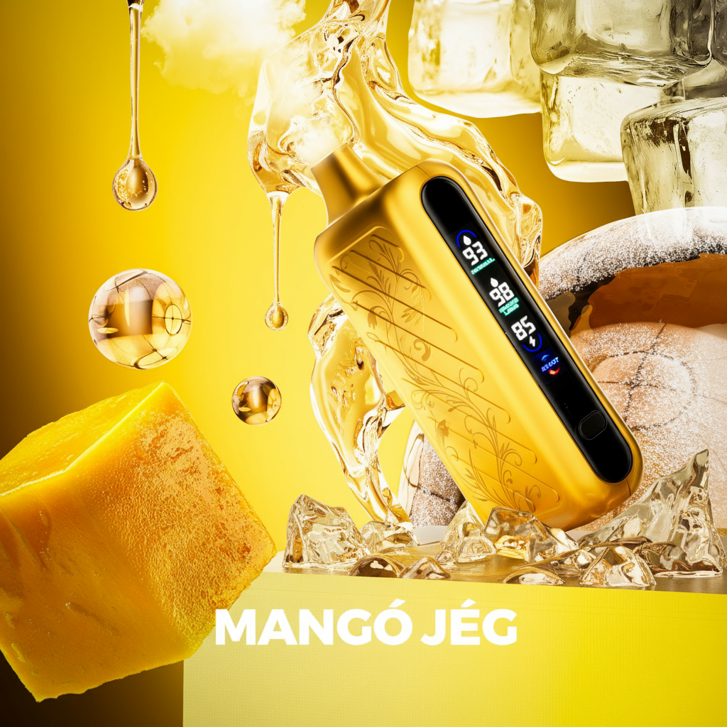 VAPEPIE GHOSTAIR 40000 PUFFS-Mangó jég