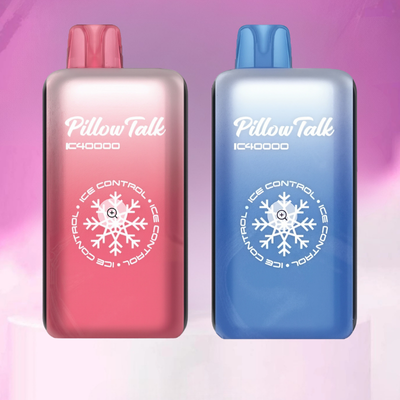 Pillow Talk 40000 PUFFS - ICE CONTROL(	Raspberry Watermelon Refresher+Blue Rancher)