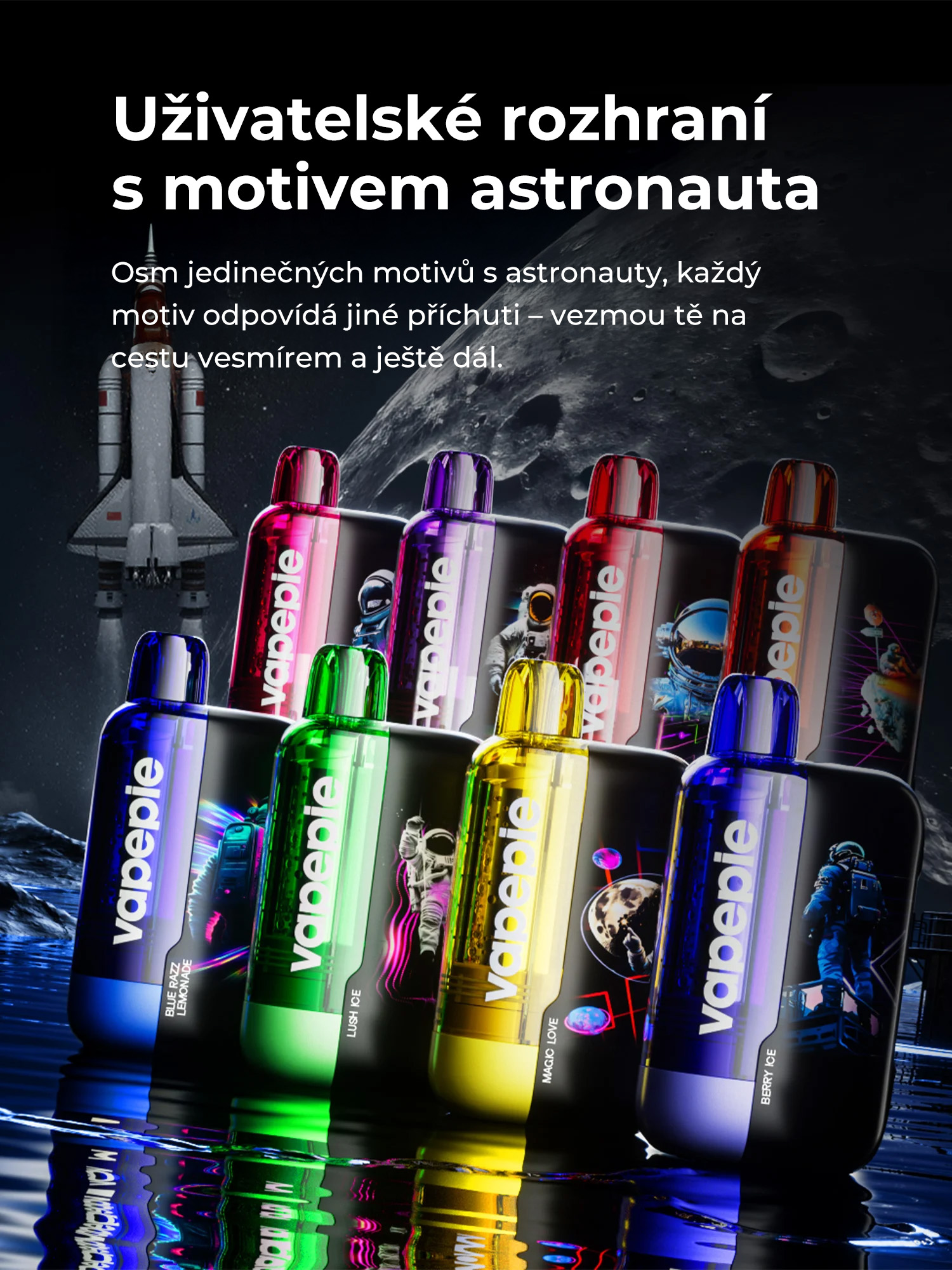 Ultra Phantom 30000 Puffs, skvělá nabídka, oblíbená příchuť, balení po třech