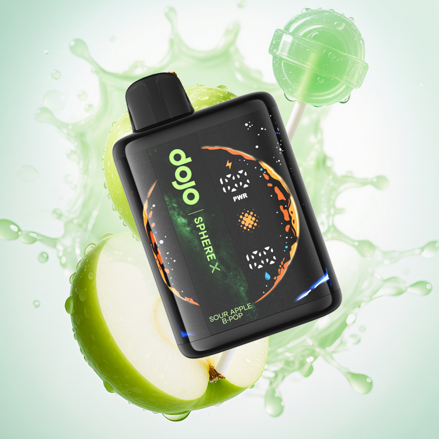 Dojo Sphere X 40000 Puffs-Sour Apple B-POP