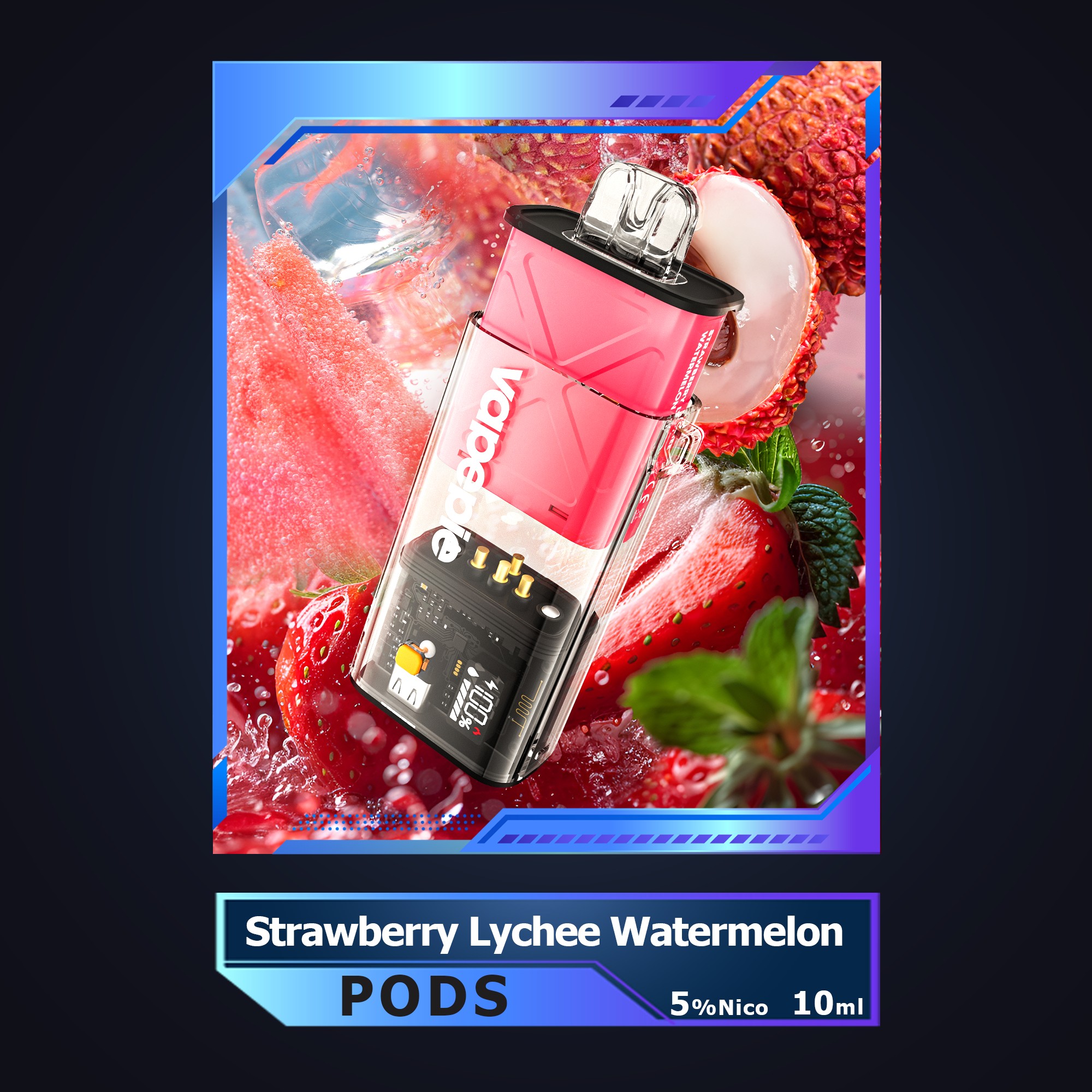 【DE】Vapepie Disposable Pod Kit 10.000 Züge