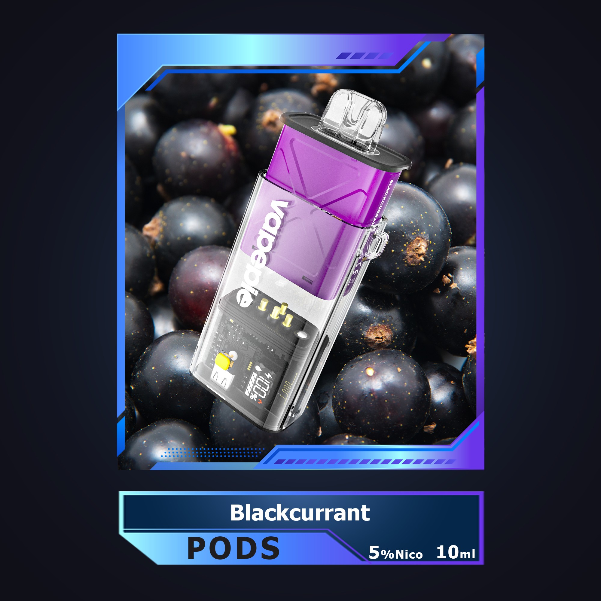 【DE】Vapepie Disposable Pod Kit 10.000 Züge