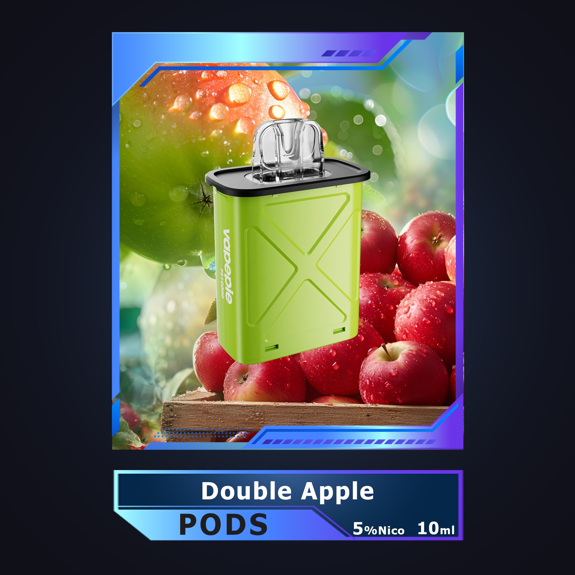 【DE】Vapepie Disposable Pod (10.000 Züge)