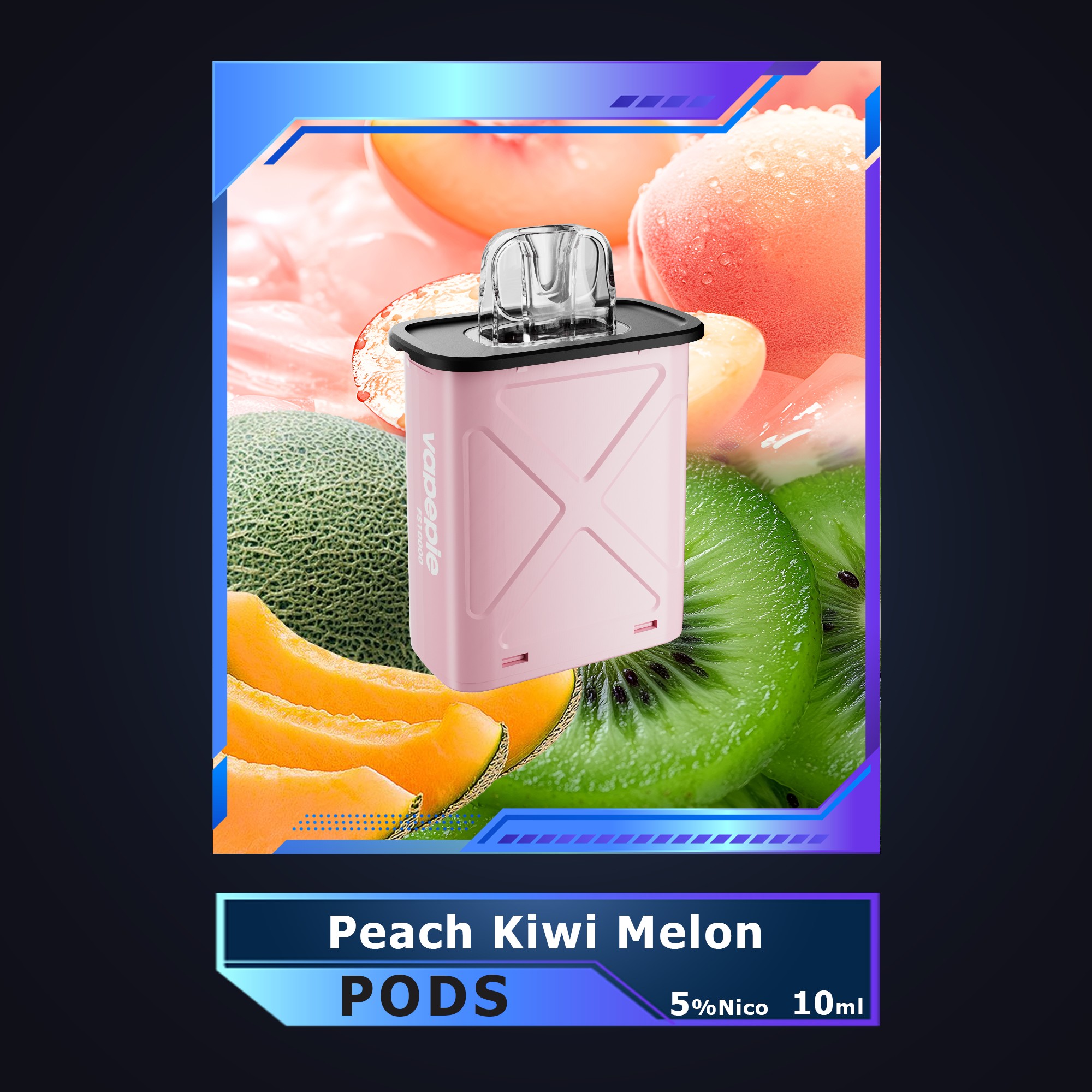 【DE】Vapepie Disposable Pod (10.000 Züge)