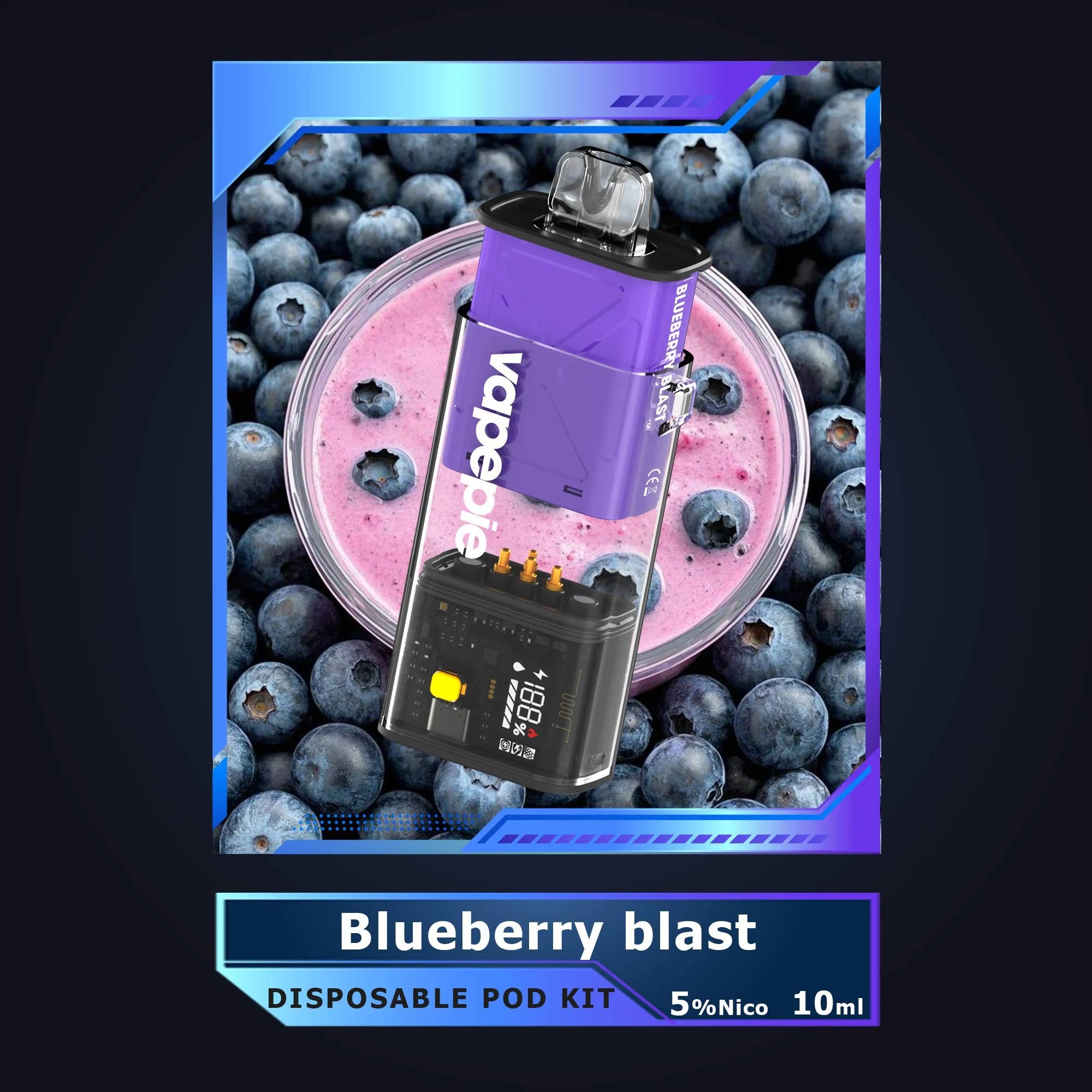 Vapepie Disposable Pod Kit 10.000 Züge