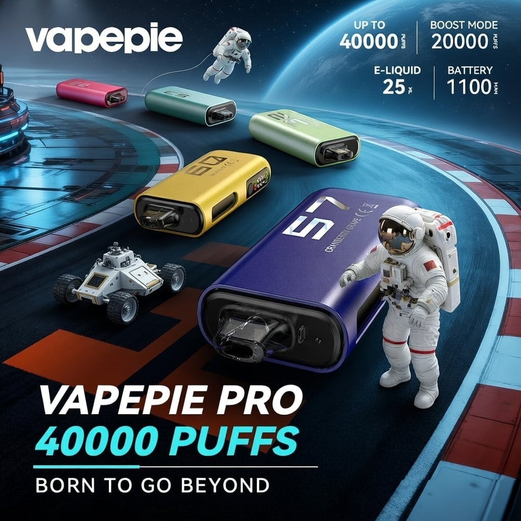 ✨VAPEPIE Max 40000 PRO – Vadonatúj, továbbfejlesztett modell 2026-ra🏆