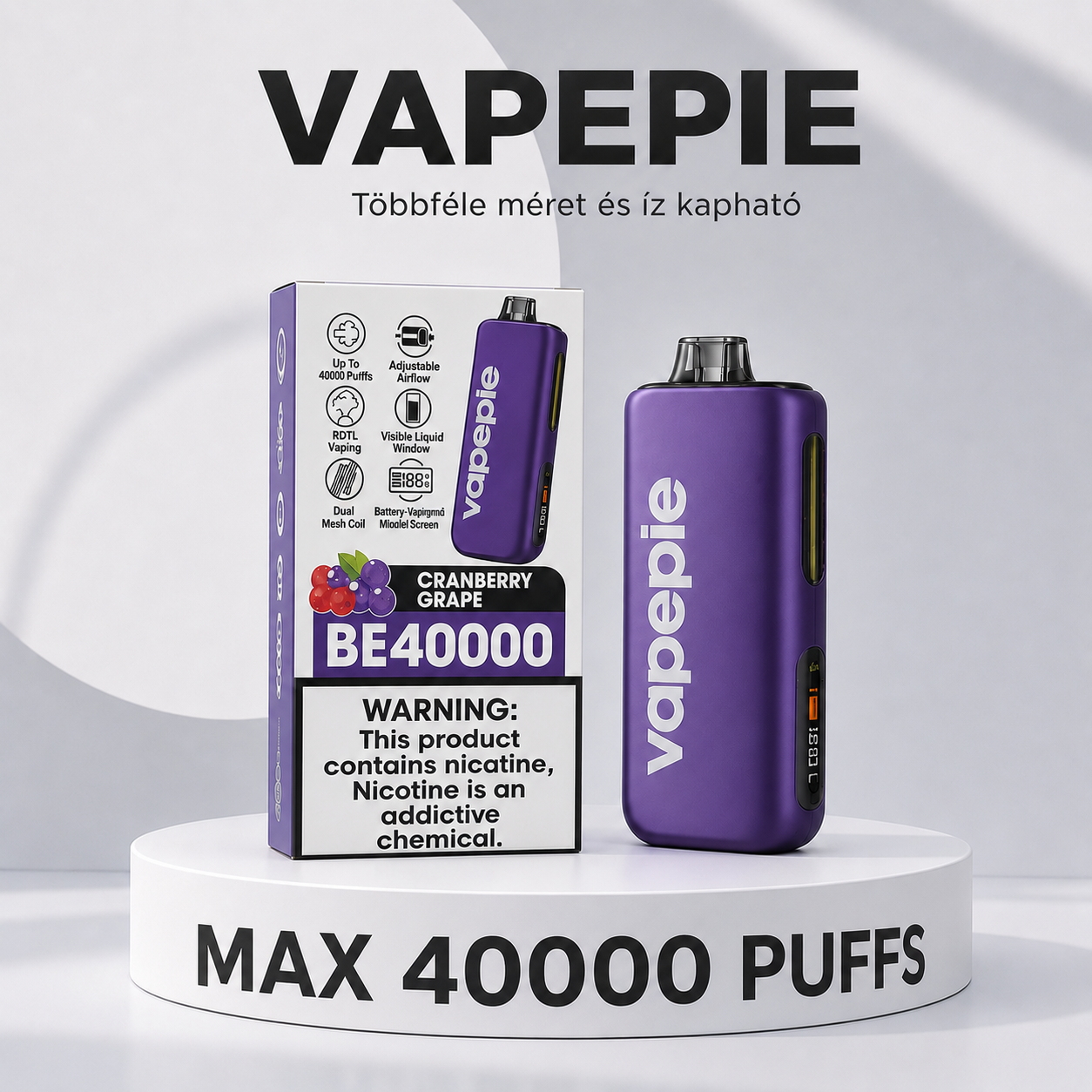 VAPEPIE Max 40000 PUFFS