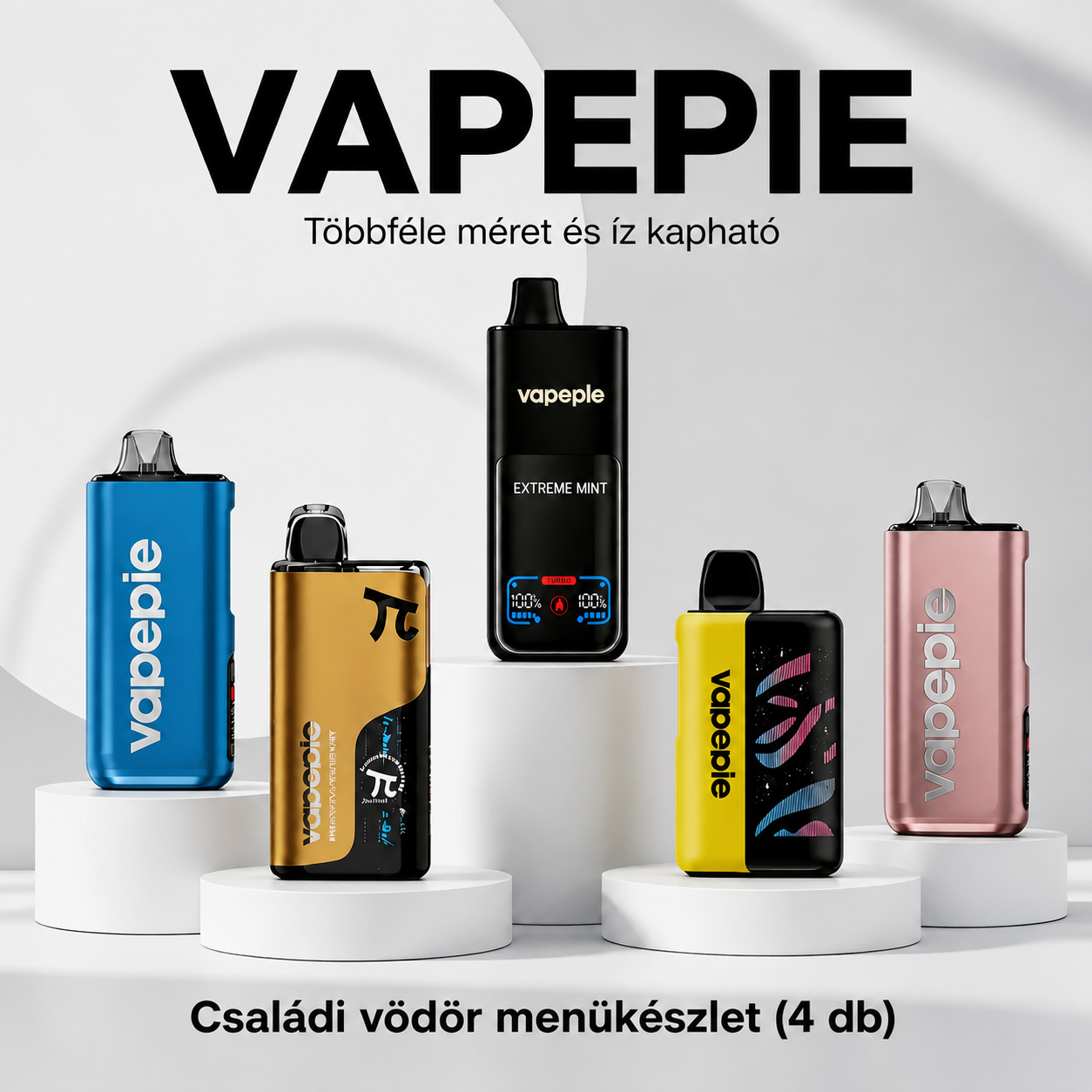 Csaladi vodor menukeszlet (4 db)