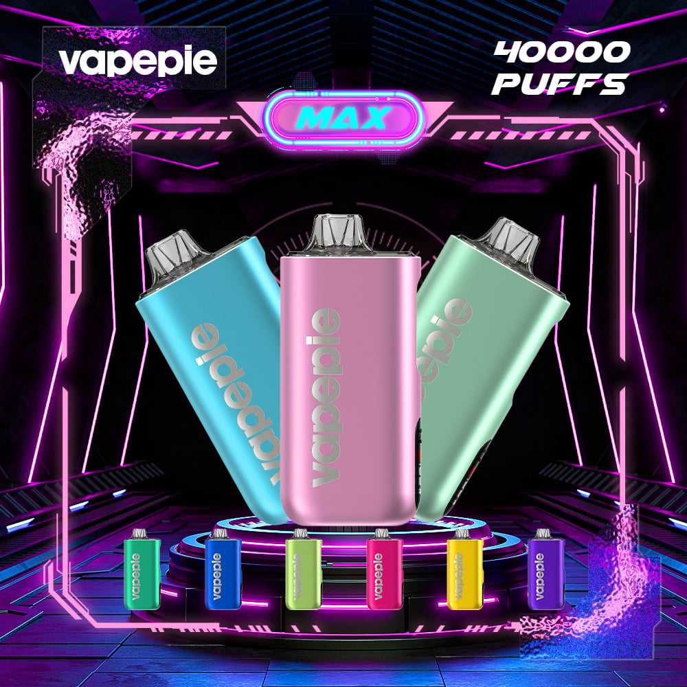 🔥VAPEPIE Max 40000 PUFFS – Újévi Kedvezmény｜Kapj 10% kedvezményt a rendelésedre.⭐