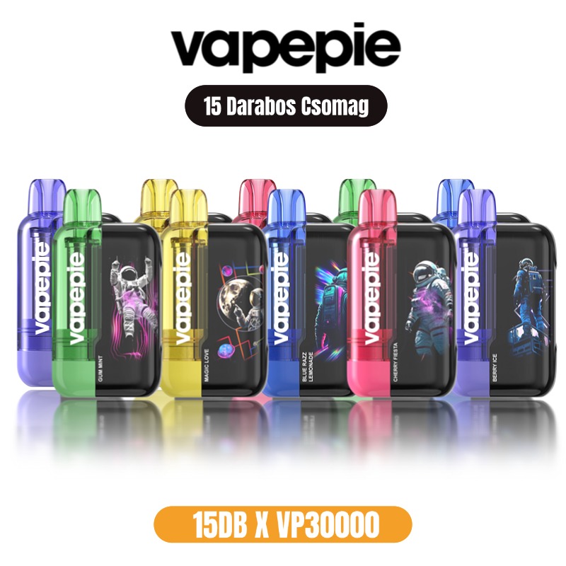 Vapepie 30000 Ultra – 15 darabos csomag