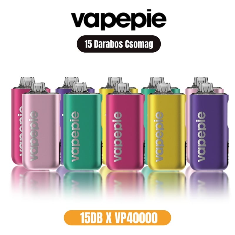Vapepie 40000 Max – 15 darabos csomag