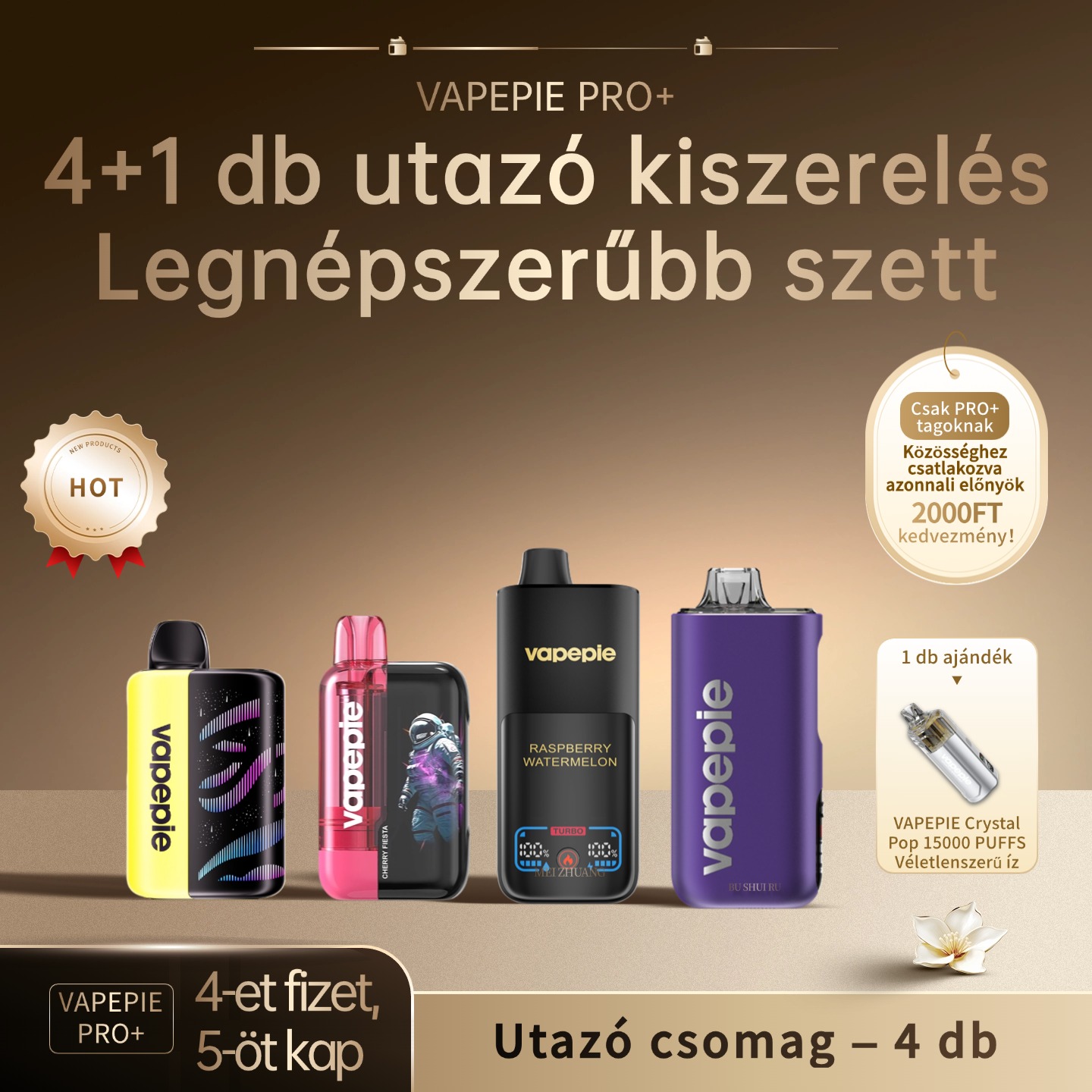 🔥Népszerű 4 darabos utazó szett + 1 db ajándékt🔥