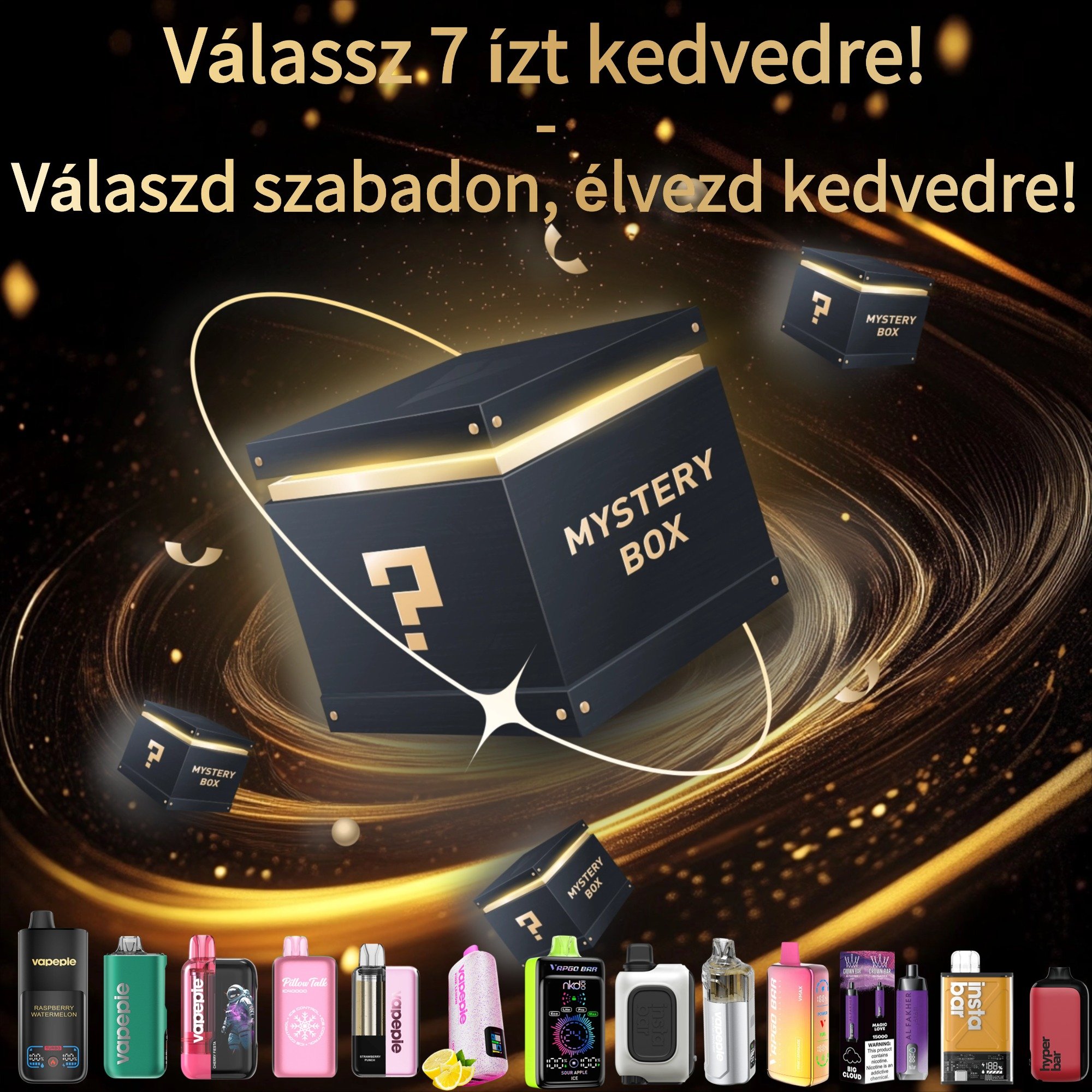 7 darab-szabadon választható csomag