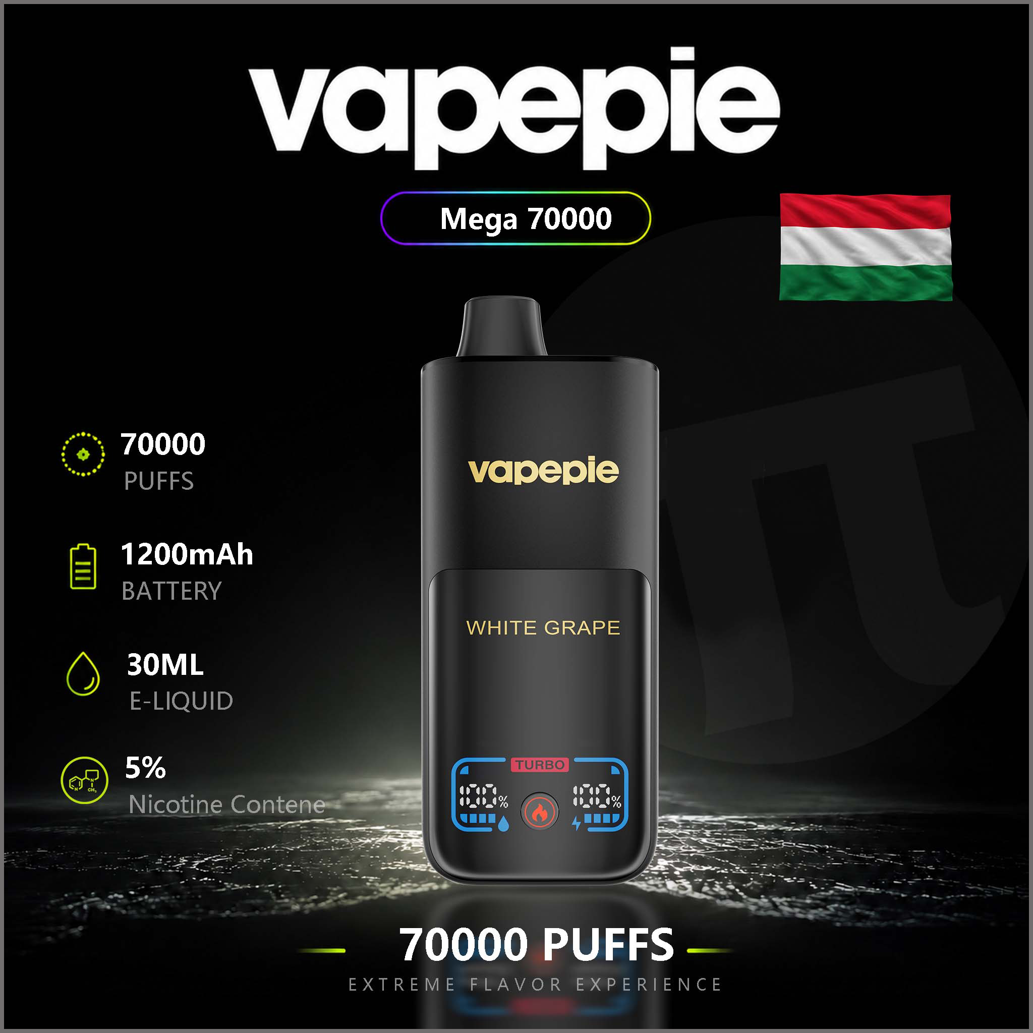 VAPEPIE Mega 70000