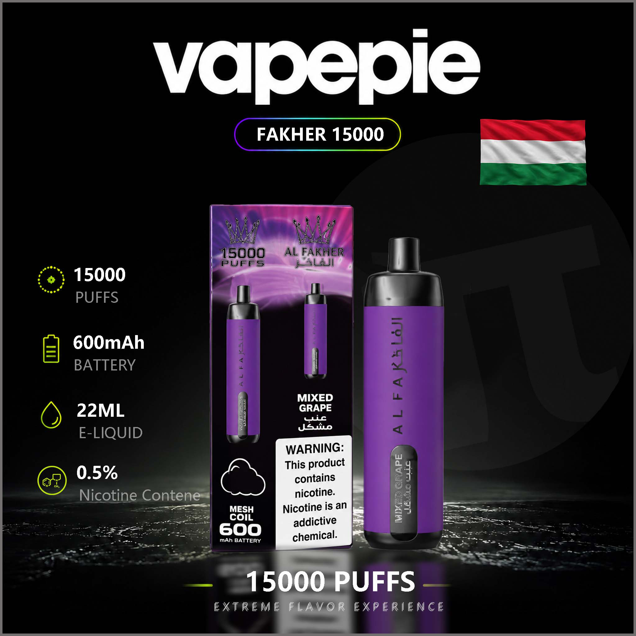 AL FAKHER 15000 PUFFS