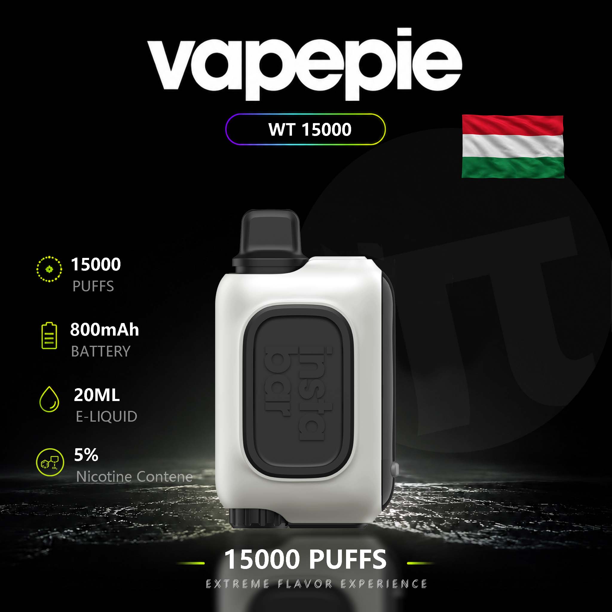 INSTABAR WT15000 PUFFS