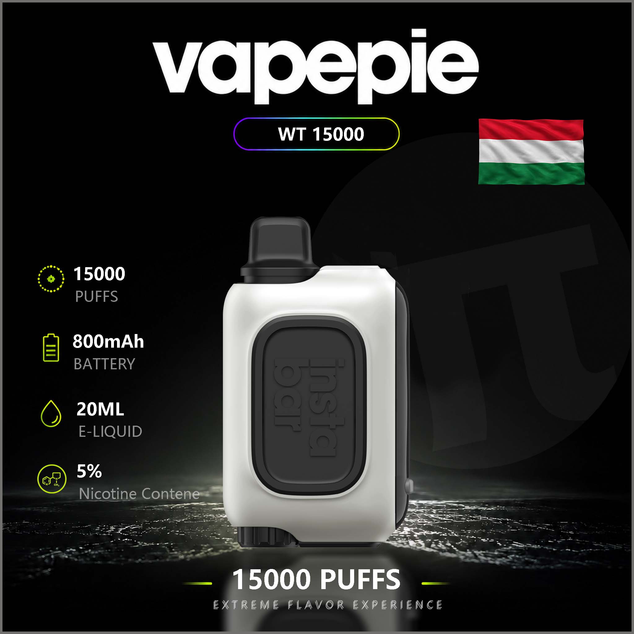 INSTABAR WT15000 PUFFS