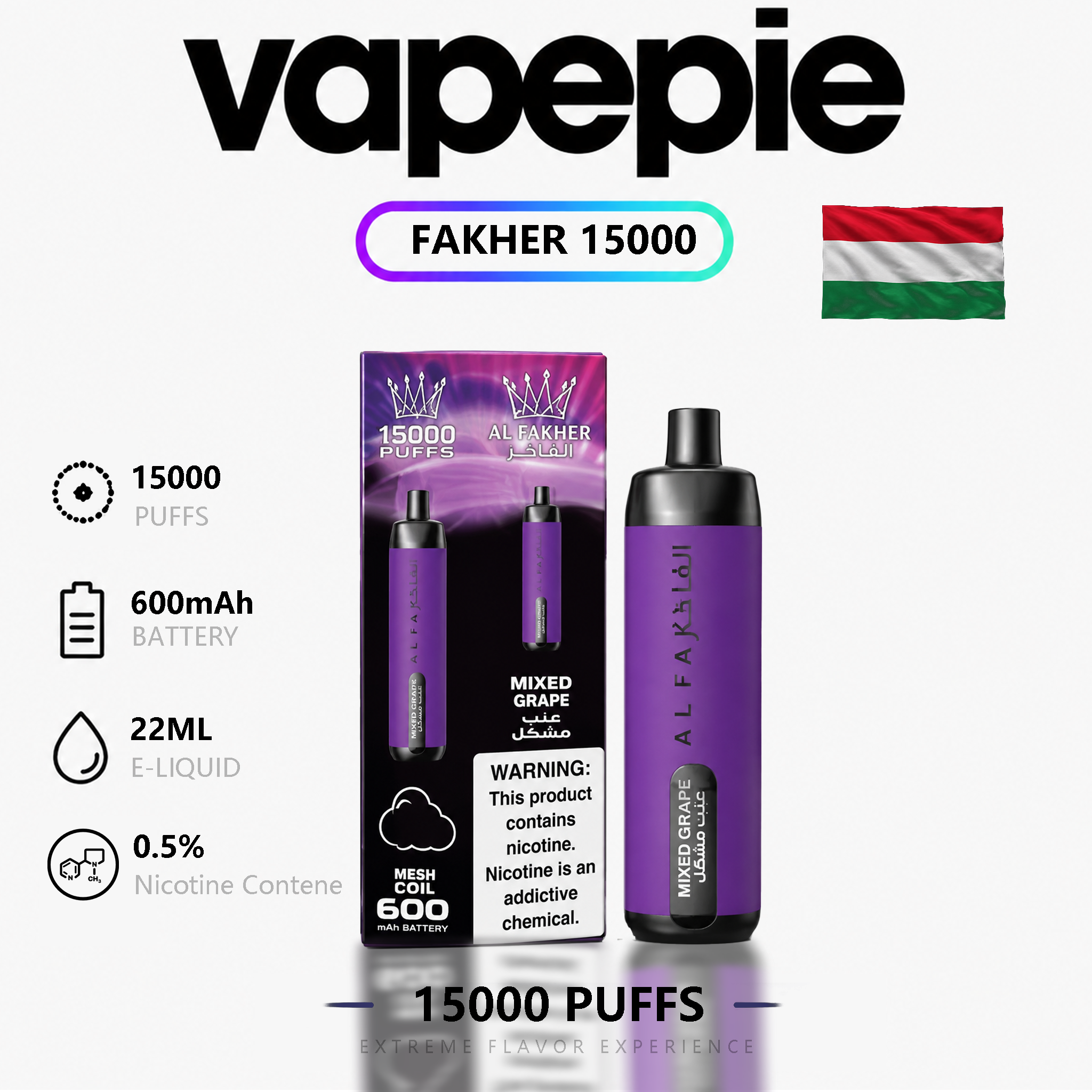 AL FAKHER 15000 PUFFS