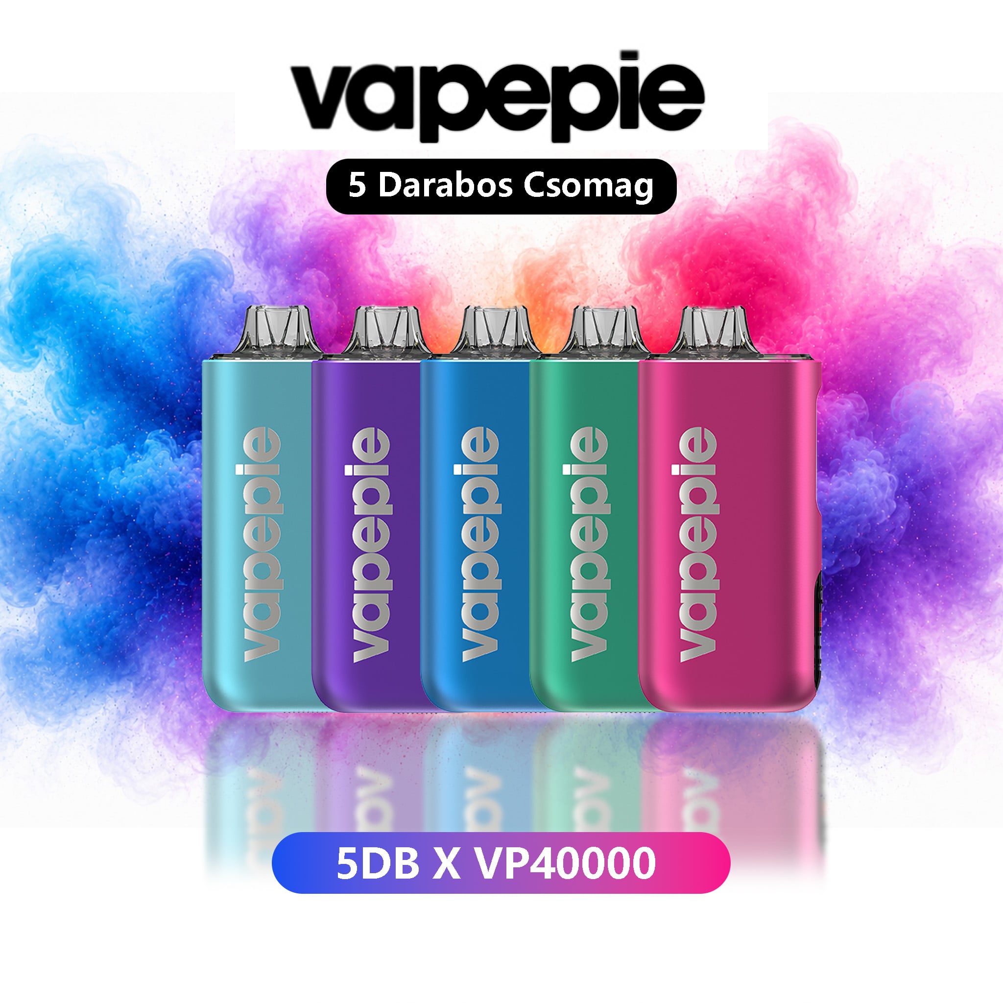 5-Darab Vapepie 40000 Max Népszerű Ízkombó Csomag!