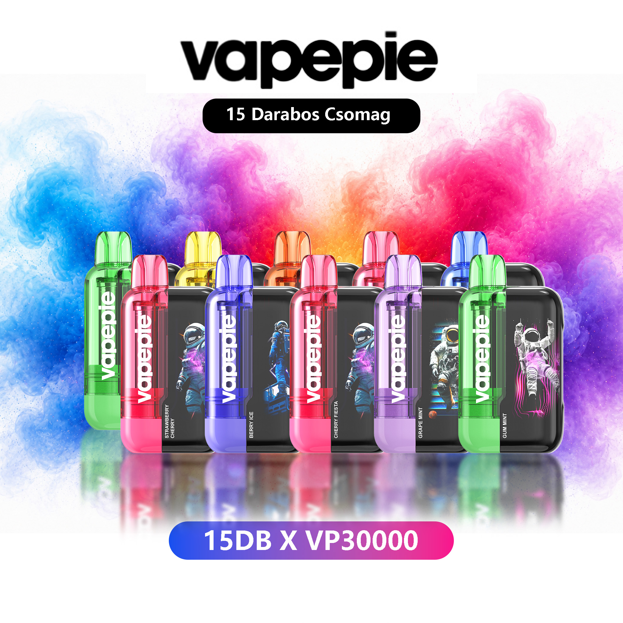 Vapepie 30000 Ultra – 15 darabos csomag