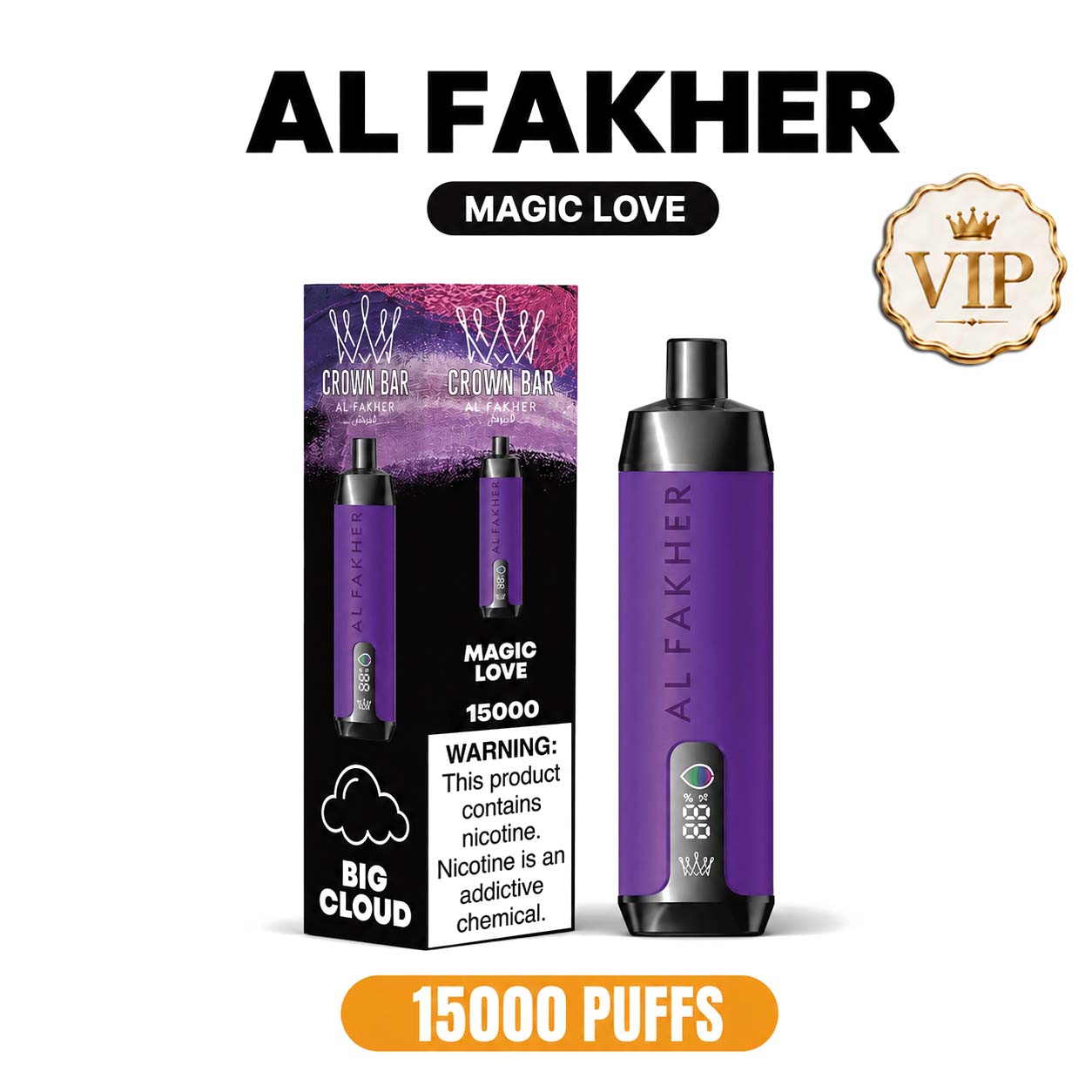 VAPEPIE AL FAKHER 15000 PUFFS