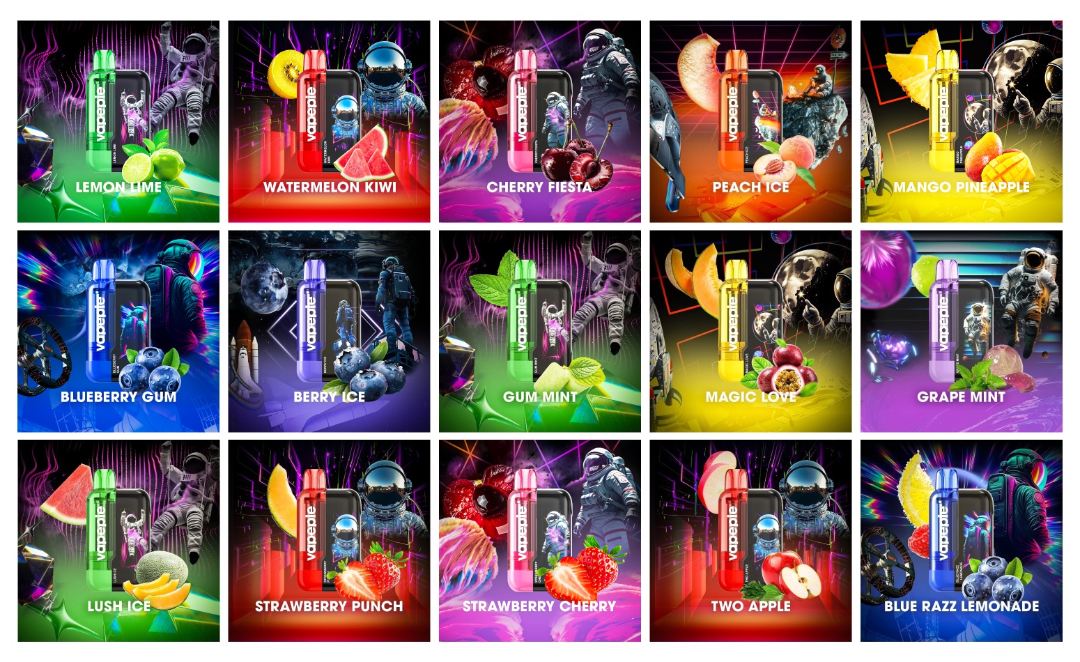 Vapepie 30000 Ultra – Zestaw wieloczęściowy