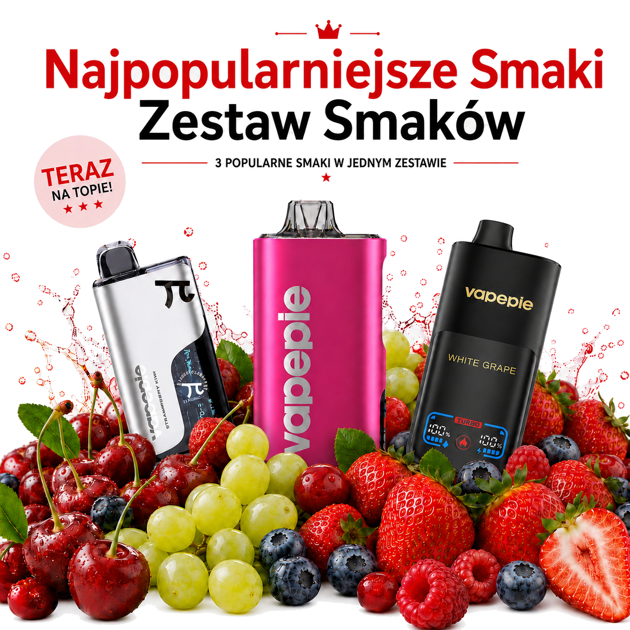 Zestaw smaków – Najpopularniejsze Smaki