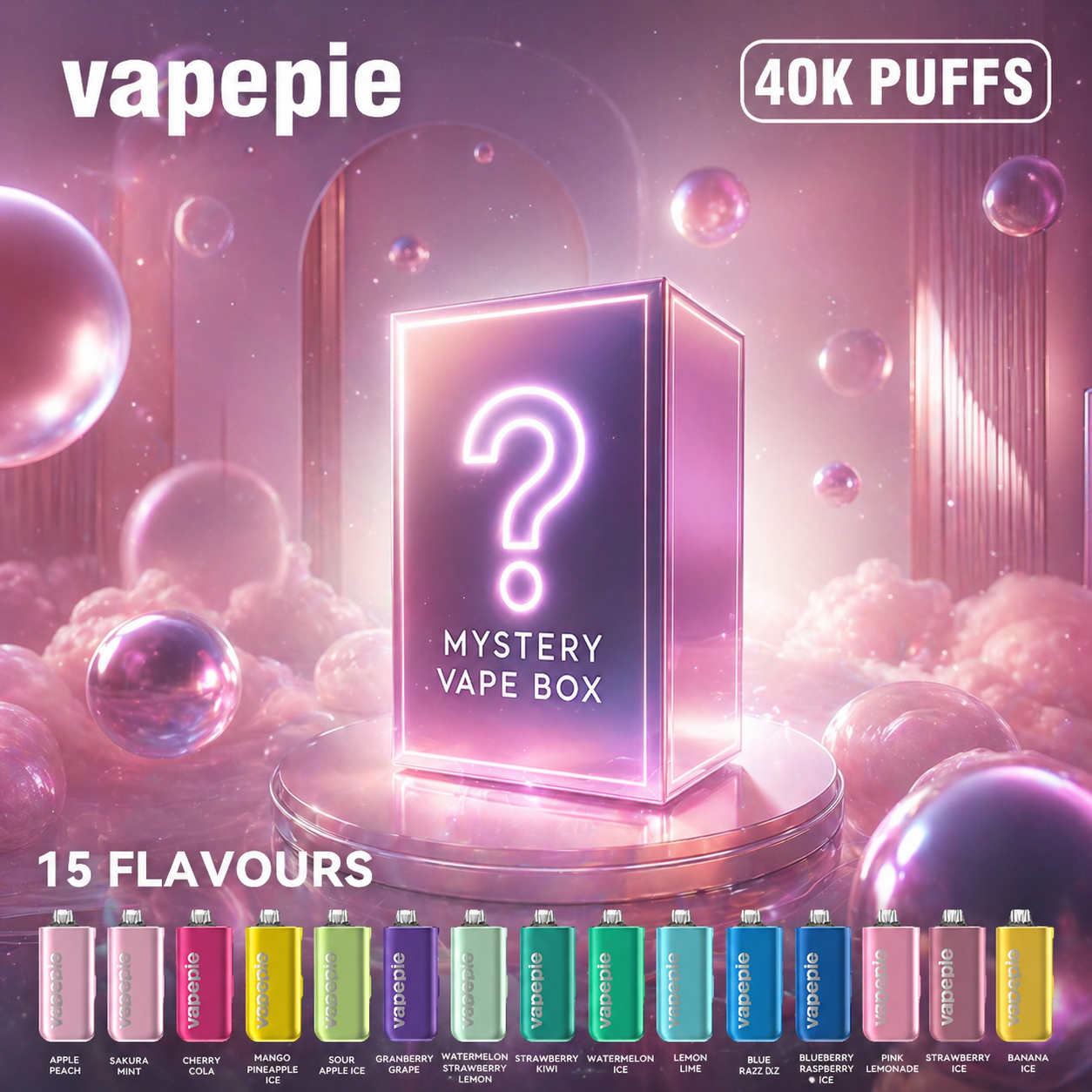 🔥 VAPEPIE Max 40,000 port — Újévi különleges ajánlat | Meglévő ügyfeleink 20% kedvezményt élvezhetnek! ⭐