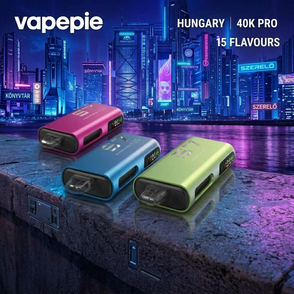 🔥Most 10% Kedvezmény|VAPEPIE Max 40 000 PRO – Prémium Vape💥
