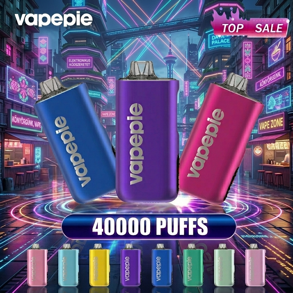 🔥 VAPEPIE Max 40,000 port — Újévi különleges ajánlat | Meglévő ügyfeleink 20% kedvezményt élvezhetnek! ⭐