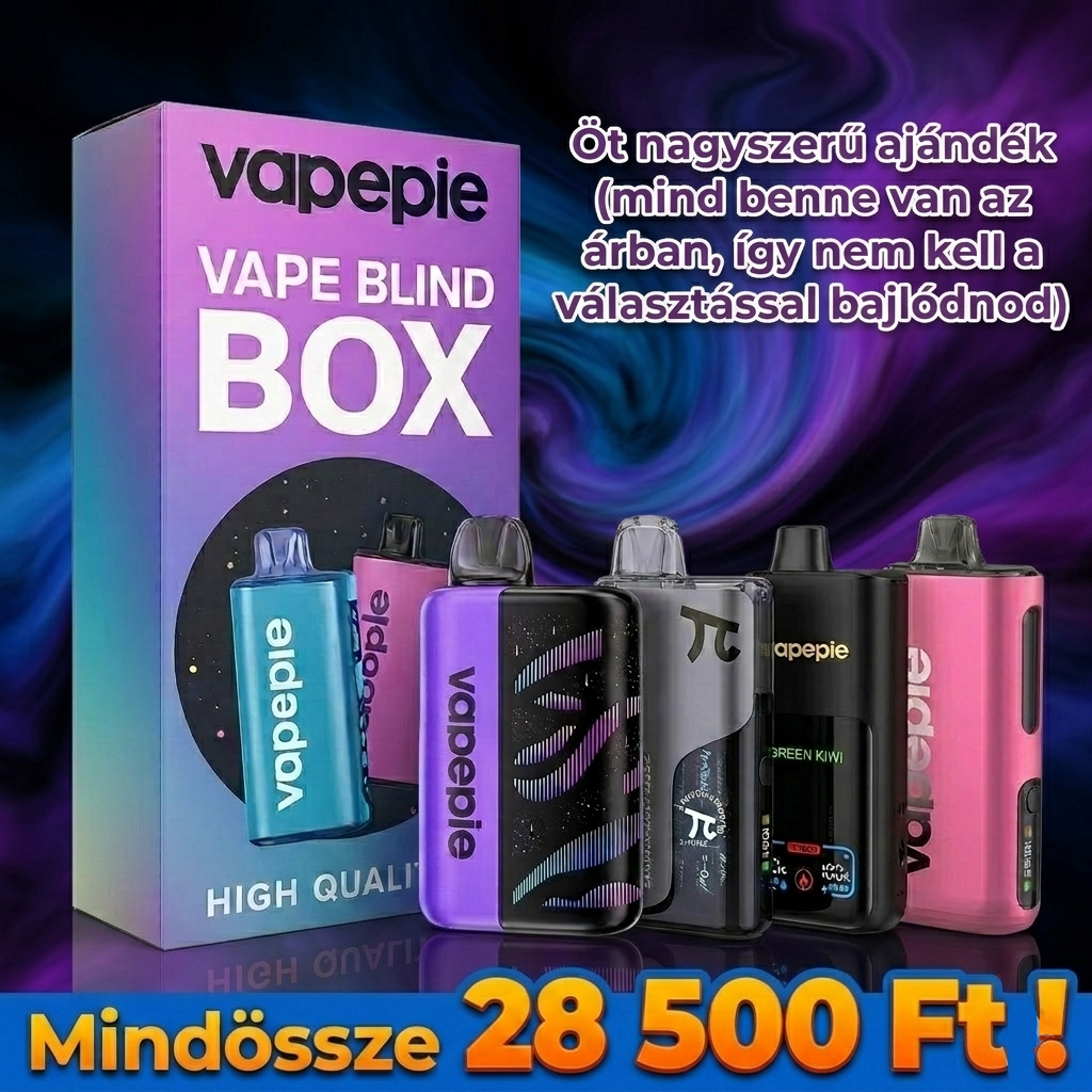 🌙Akciós 5 db-os csomag（245000PUFFS）