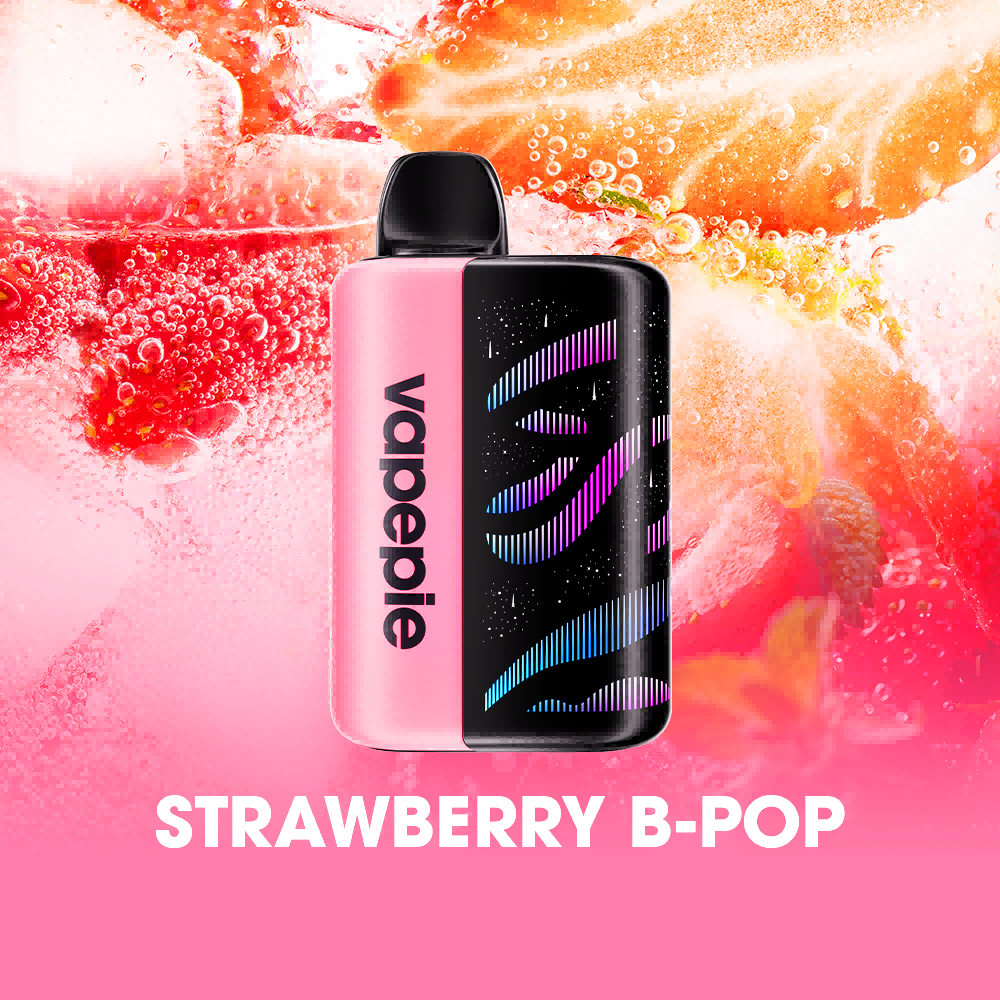Strawberry B‑POP – VAPEPIE 45000 Fújás