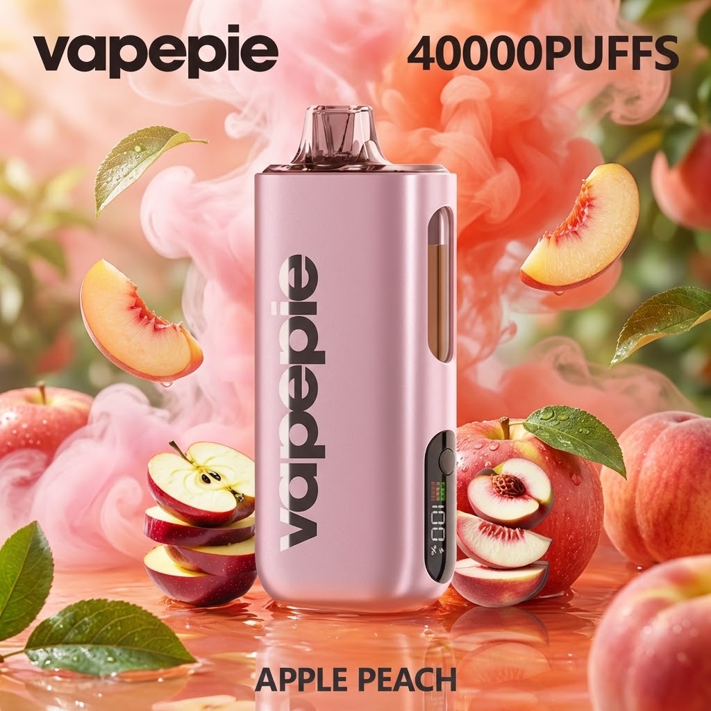 🔥Vapepie Max 40000 Alma és őszibarack íz