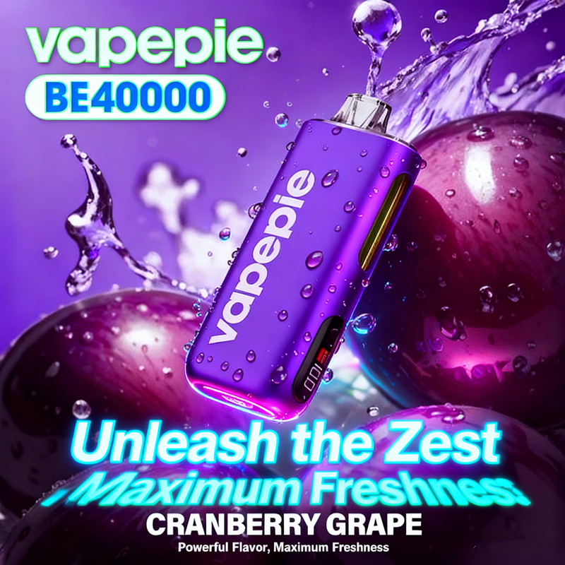 🔥Vapepie Max 40000 Farm-friss szőlő íz