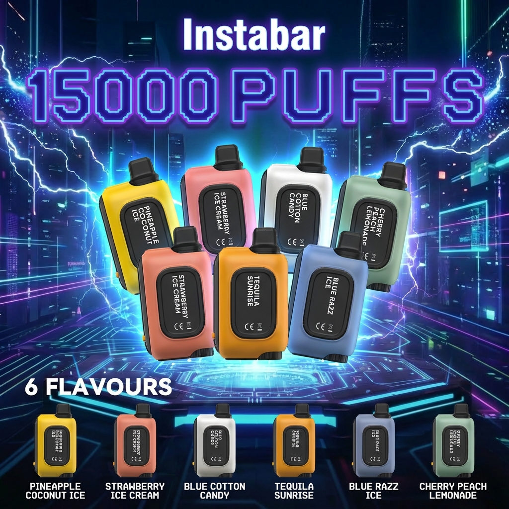 🧑‍🎄Promocja pakietu świątecznego 🎶 INSTABAR IBAR15000 PUFFS – Ulubiony wybór w Polsce! 🏆