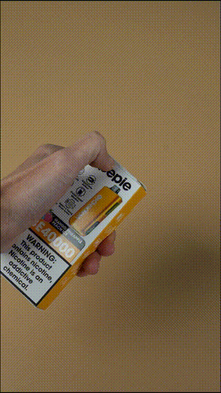 Rozbalování VAPEPIE Max 40000 sluků – nejlevnější jednorázová e-cigareta s LED