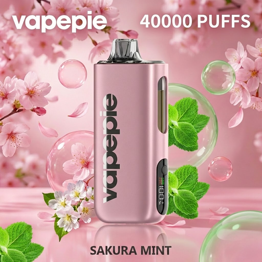 🔥Vapepie Max 40000 Sakura AS íz