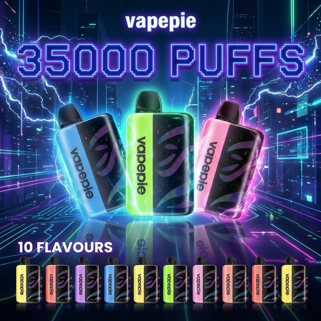 VAPEPIE Galactic Gleam 35000 PUFFS - A világ első ultra vékony Vape