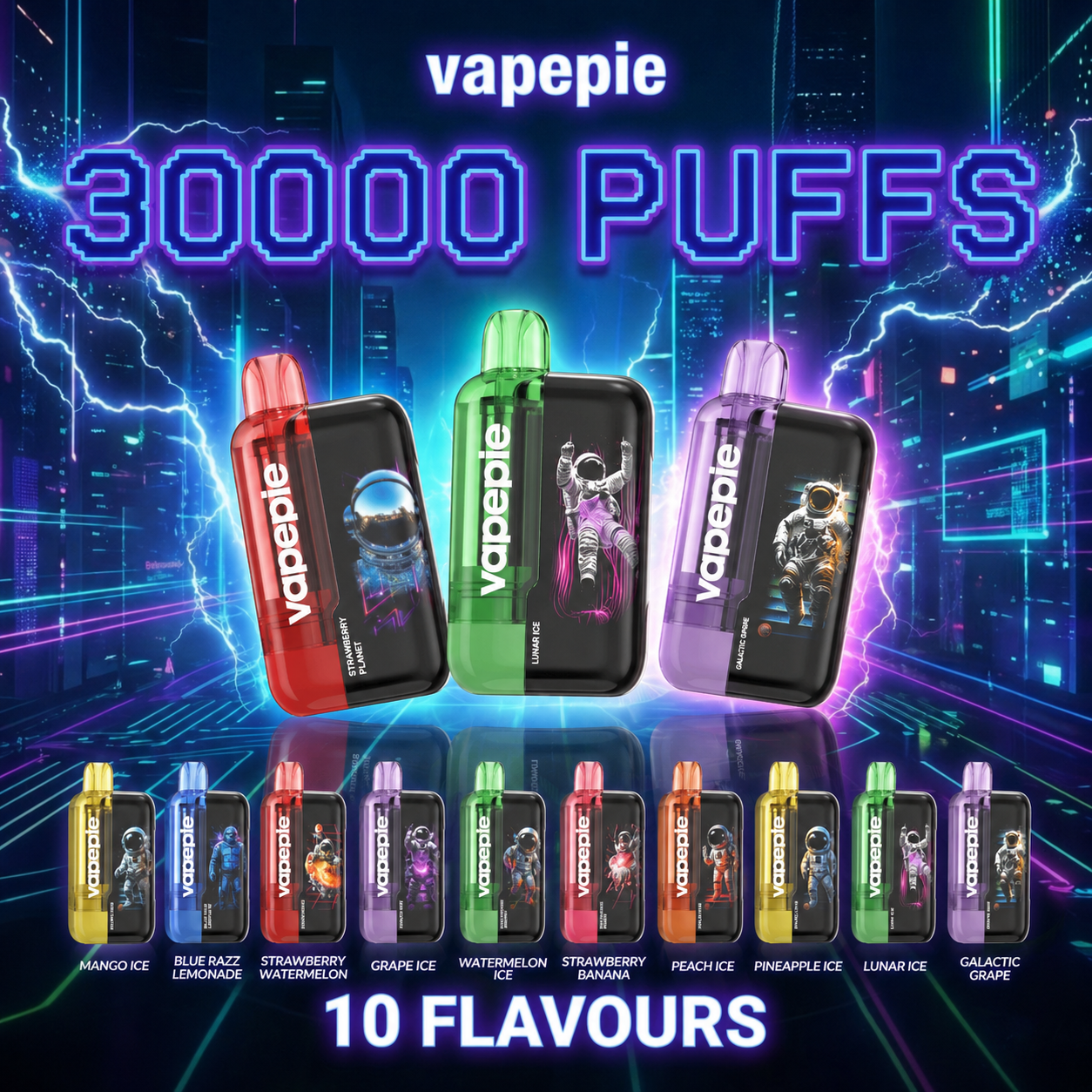 VAPEPIE Ultra Phantom 30000 PUFFS🌌 - Friss raktárkészlet most érkezett!💥