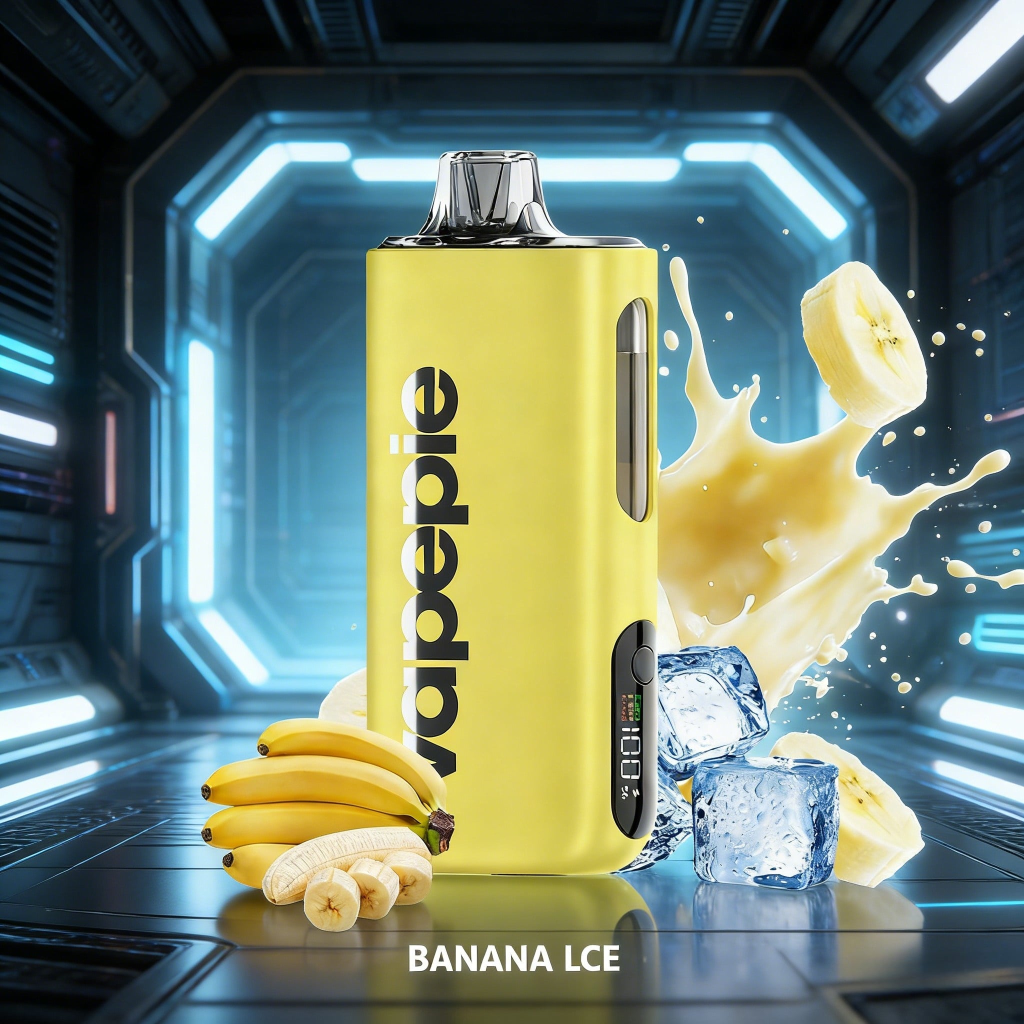 Banana lce | 40000 Puffs Rechargeable Disposable Vape